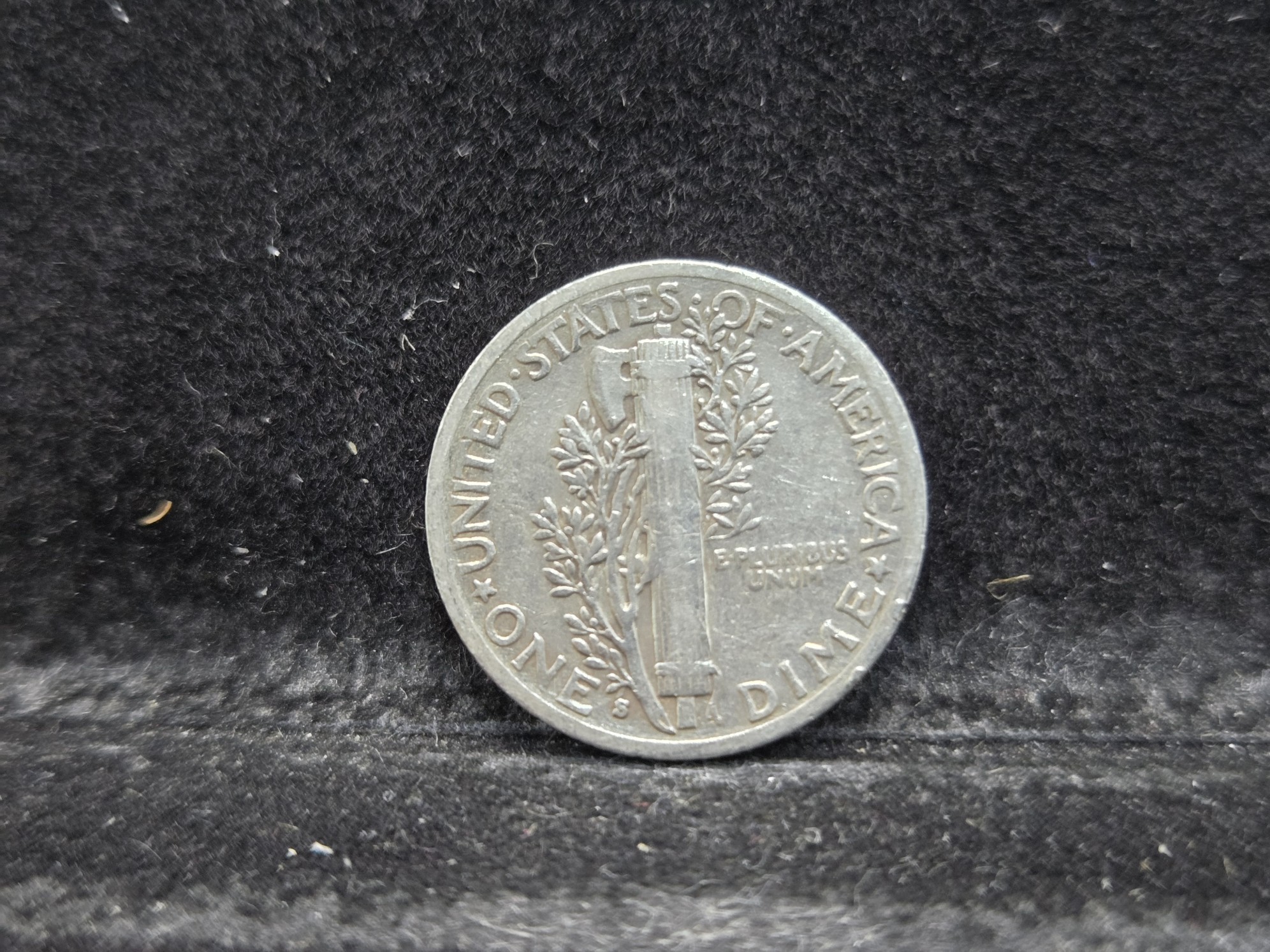 1941-S (WWII ERA) Mercury Dime, 85 Years old, 90% Silver