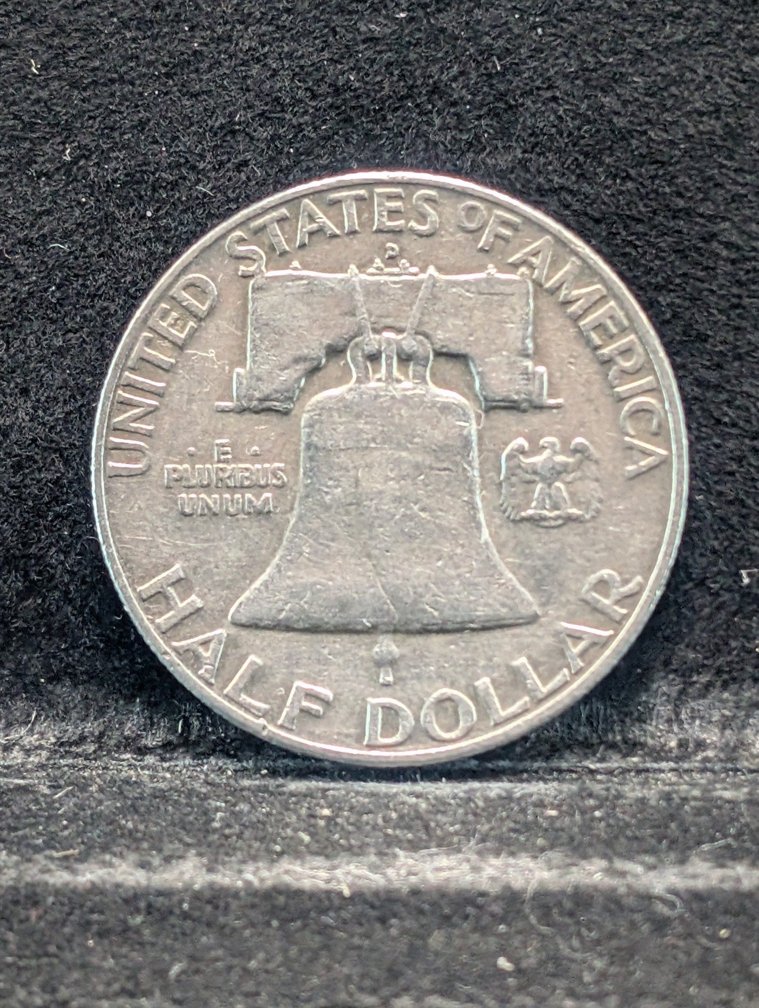1958-D Franklin Half Dollar, 68 Years old, 90% Silver