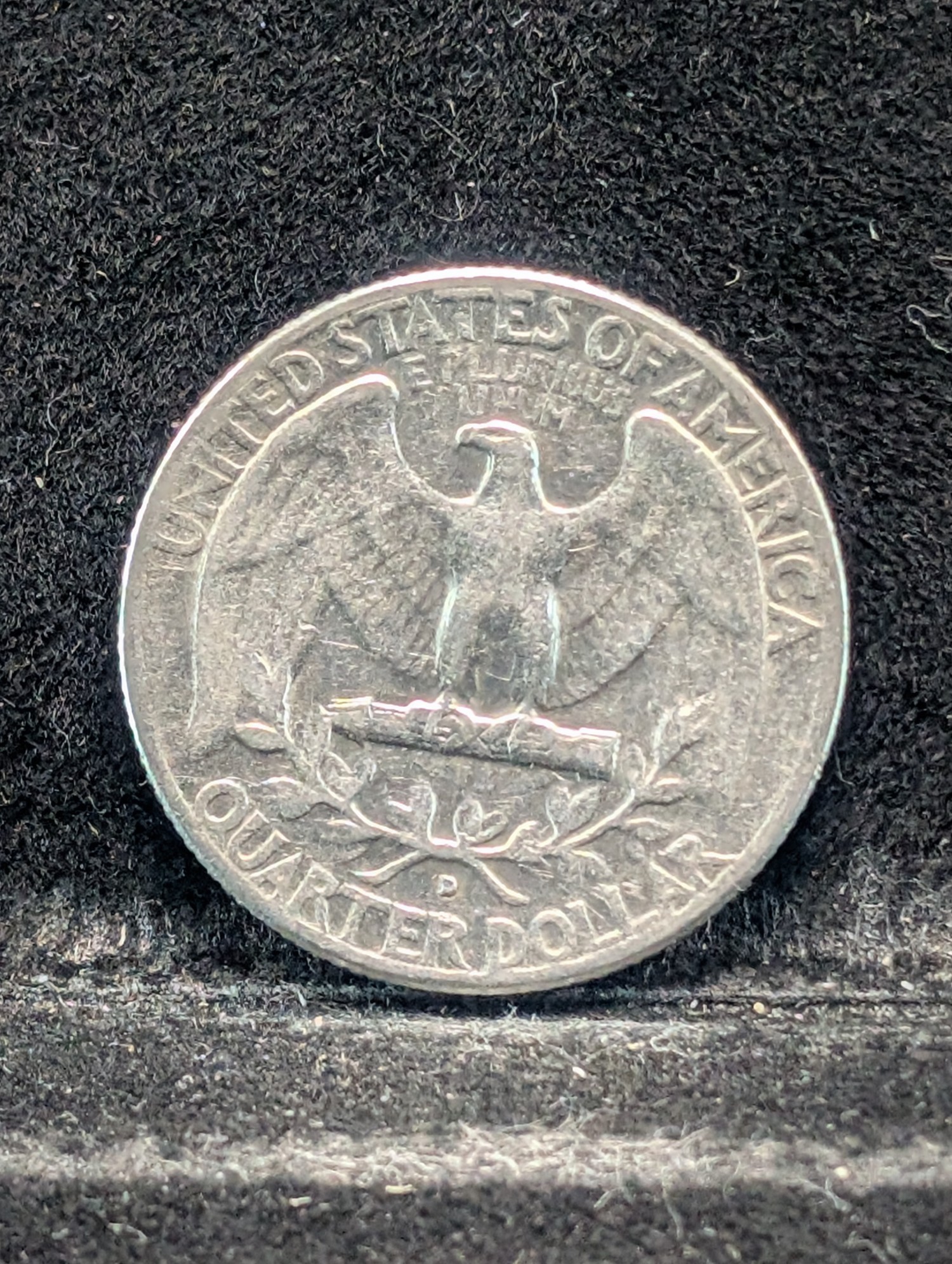 1962-D Washington Quarter, 64 Years old, 90% Silver