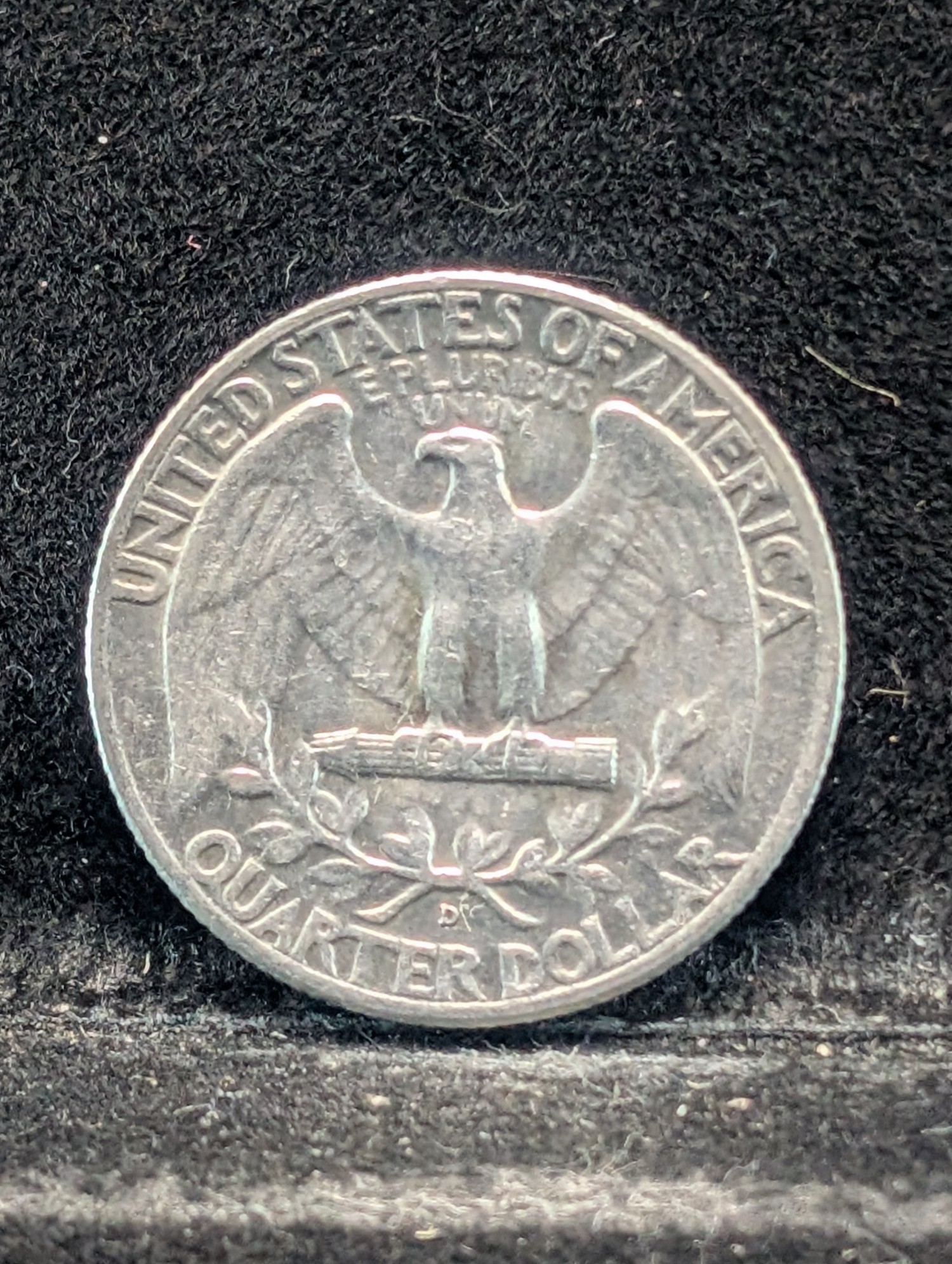 1964-D Washington Quarter, 62 Years old, 90% Silver