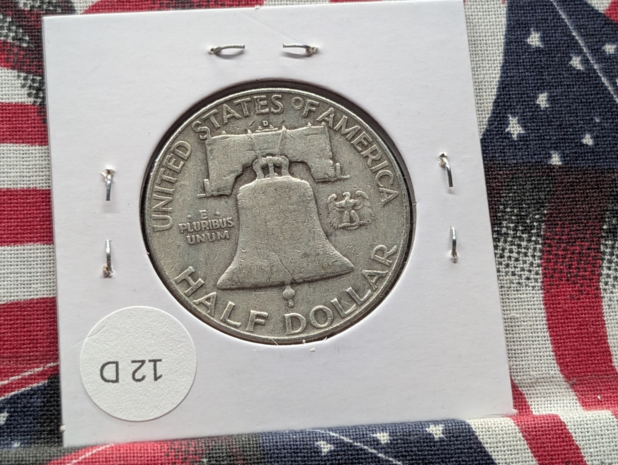 1953-D Franklin Half Dollar, 90% Silver - Pre Vietnam War Era!