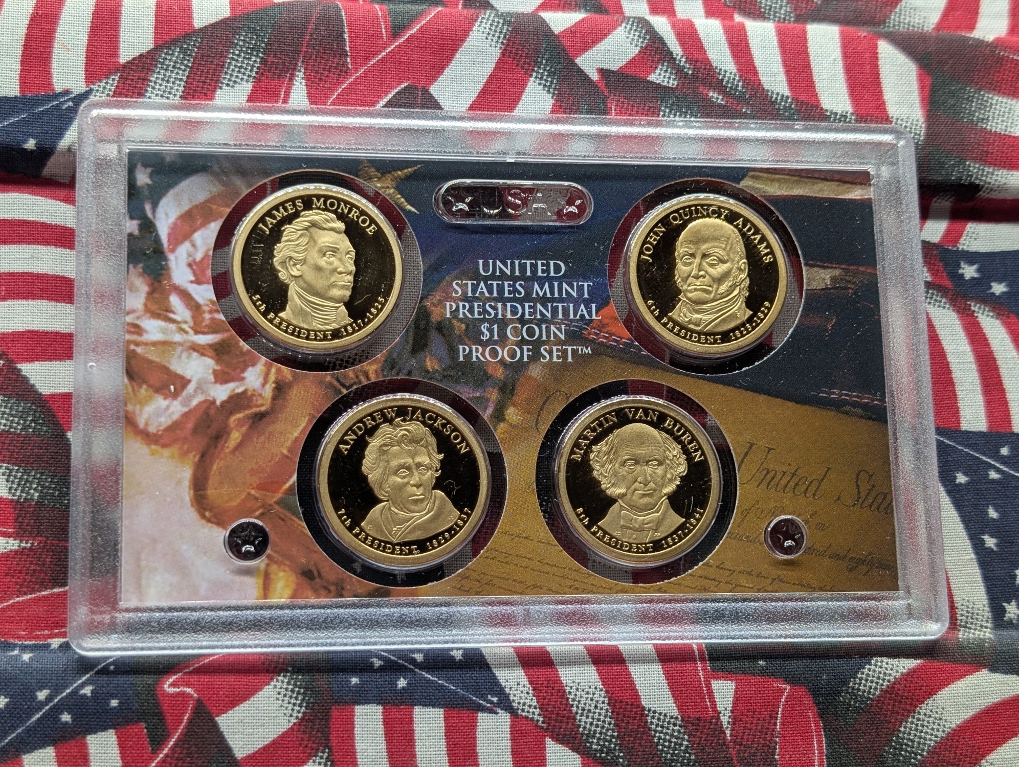 2008-S U.S. Mint Presidential $1 Coin Proof Set in OGP w/ COA - Low Mintage!
