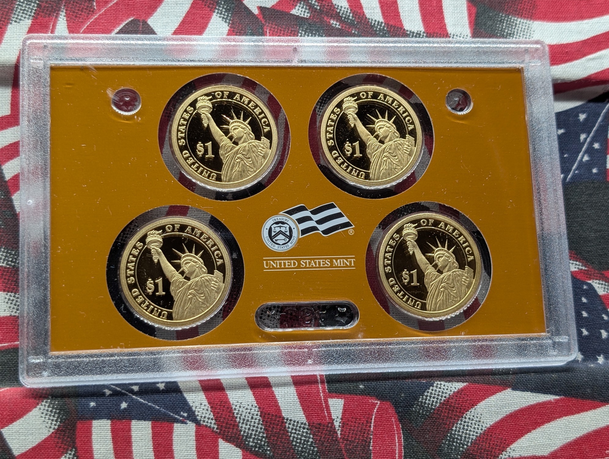 2008-S U.S. Mint Presidential $1 Coin Proof Set in OGP w/ COA - Low Mintage!