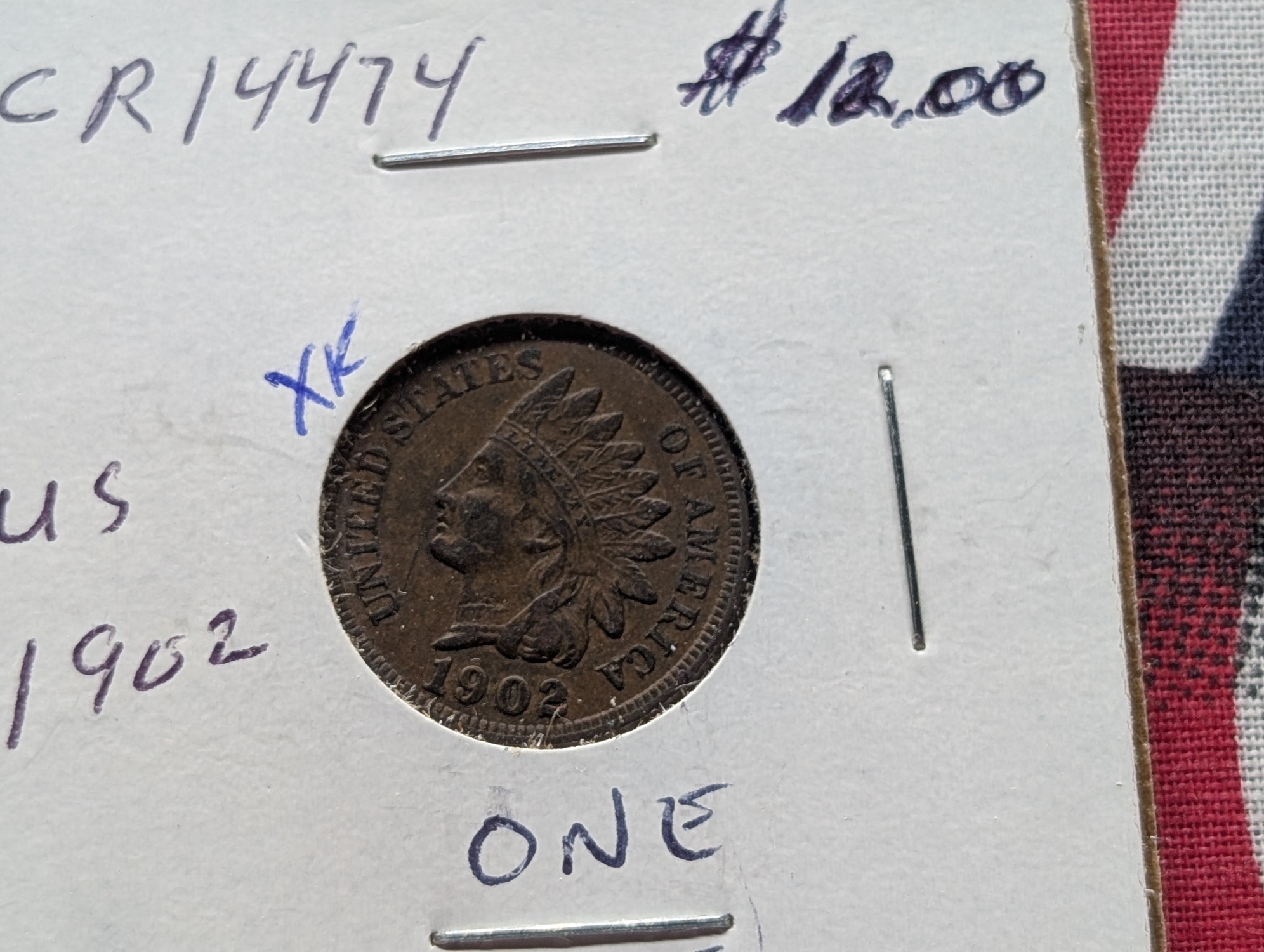 1902 Indian Head Cent - Strong Liberty!