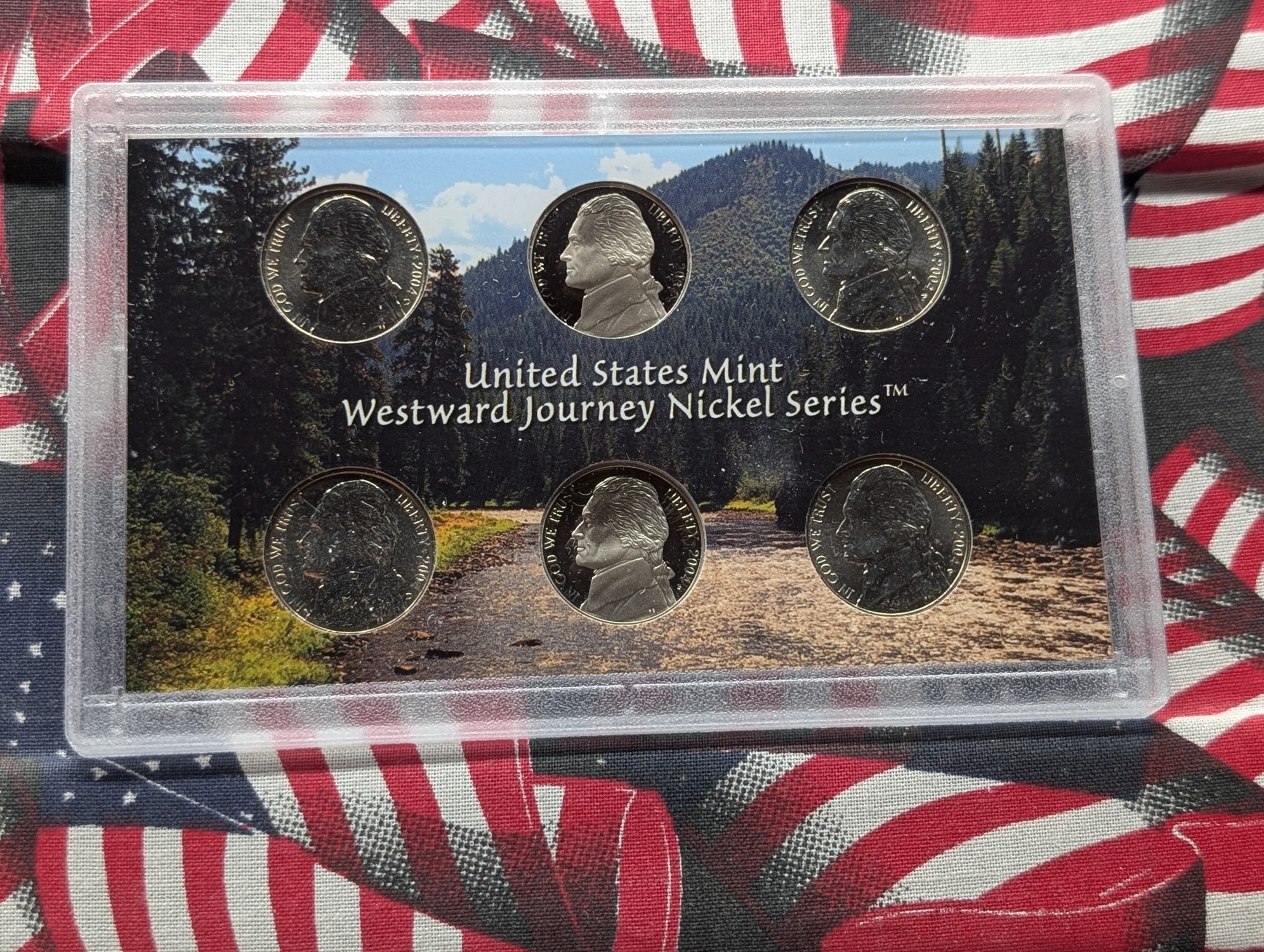 2004-P,D,S & 2006-P,D,S U.S. Mint "Westward Journey" Nickel Series Coin Sets