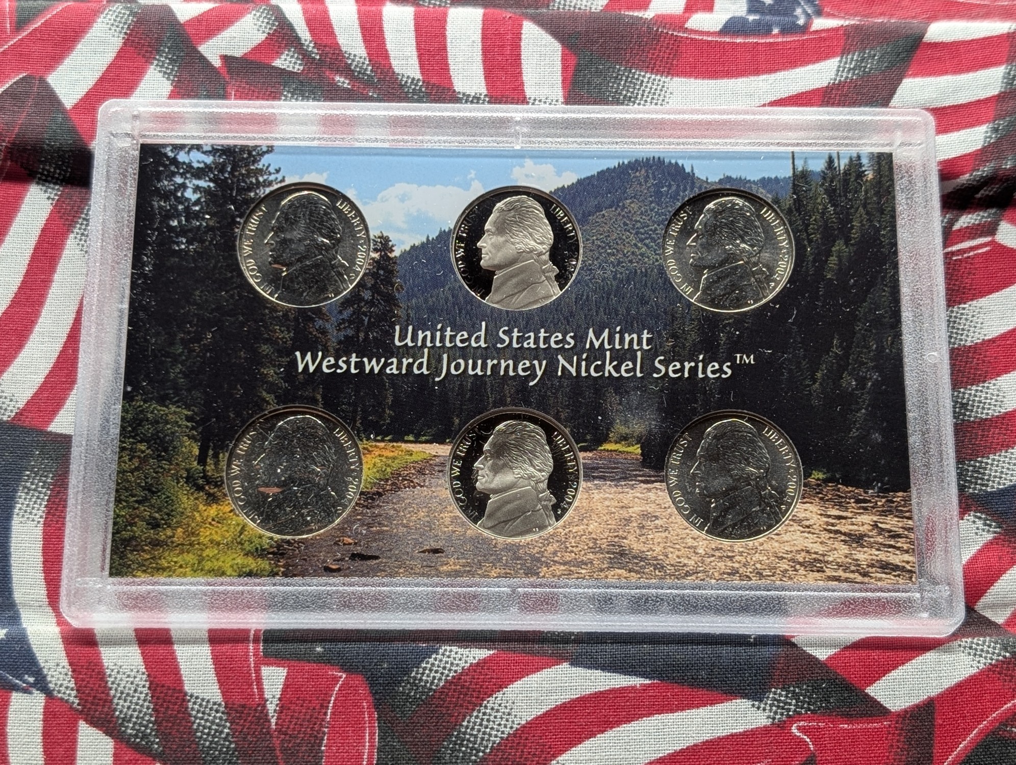 2004-P,D,S & 2006-P,D,S U.S. Mint "Westward Journey" Nickel Series Coin Sets