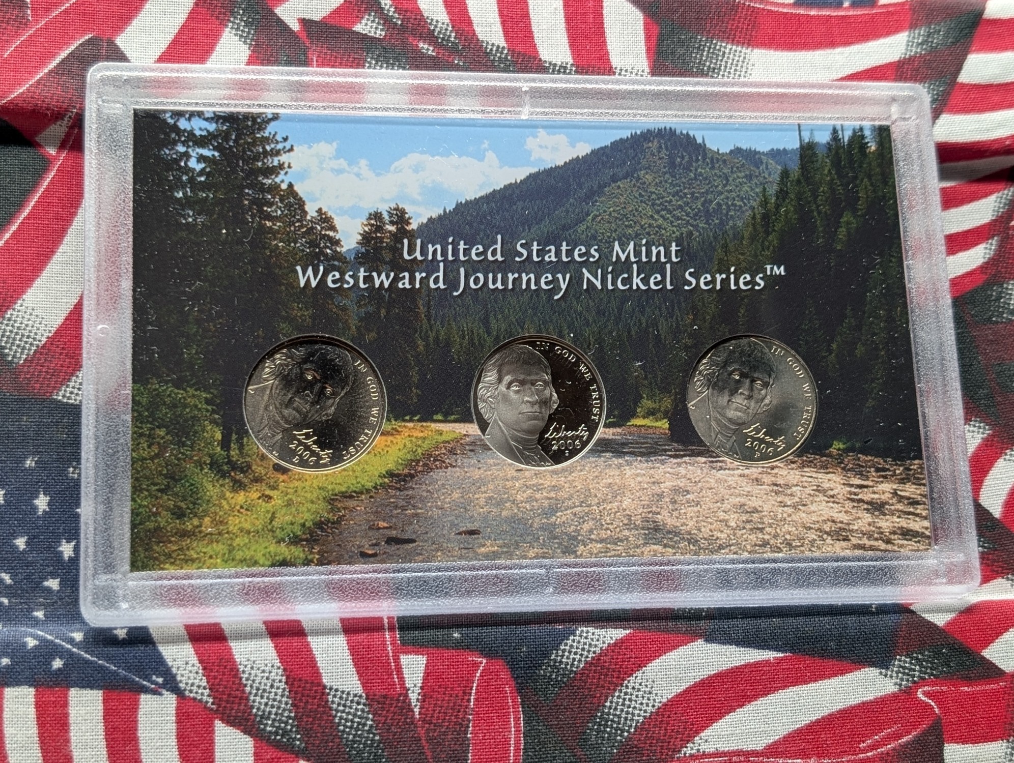 2004-P,D,S & 2006-P,D,S U.S. Mint "Westward Journey" Nickel Series Coin Sets