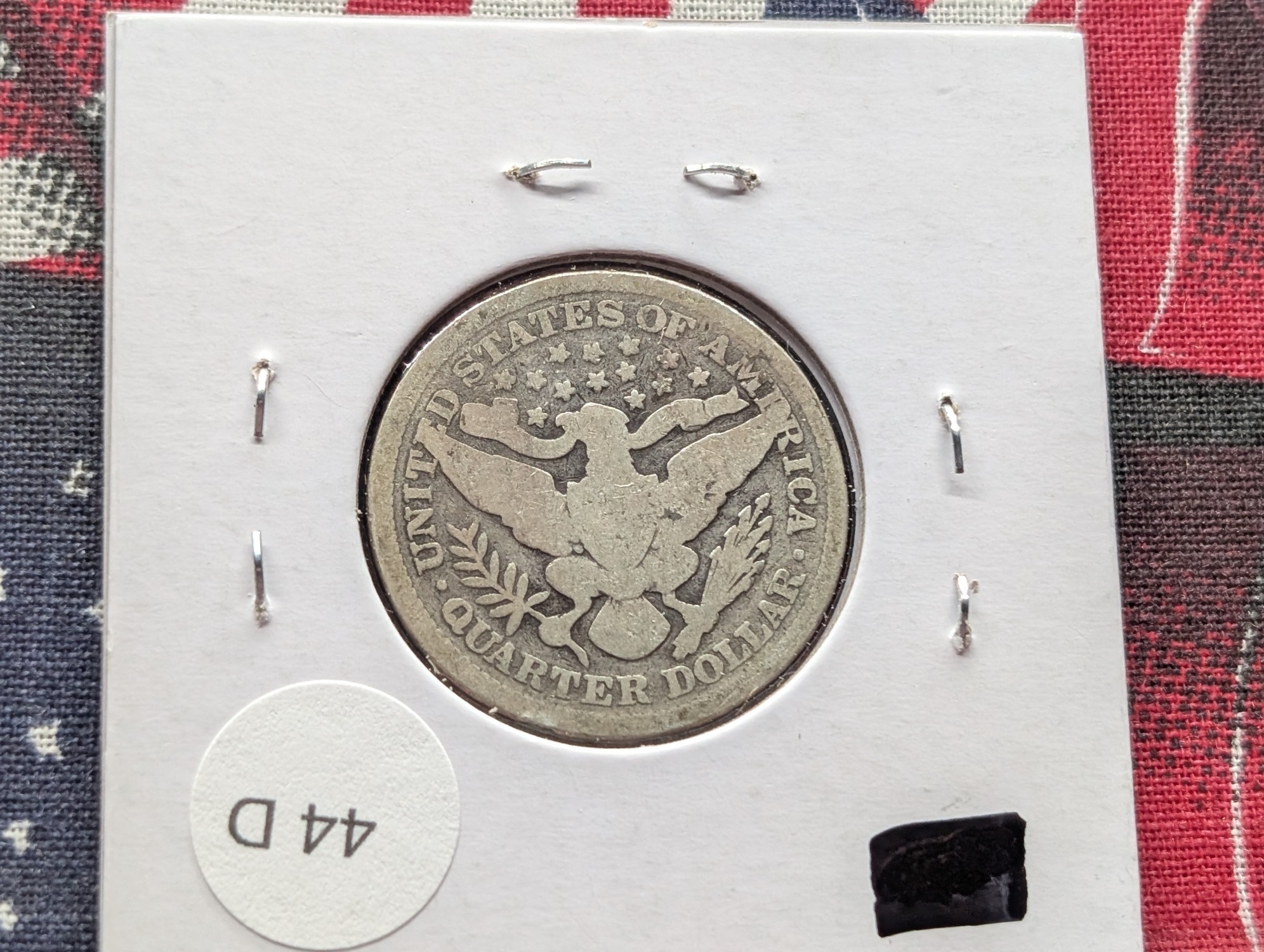 1895 Barber Quarter, 90% Silver