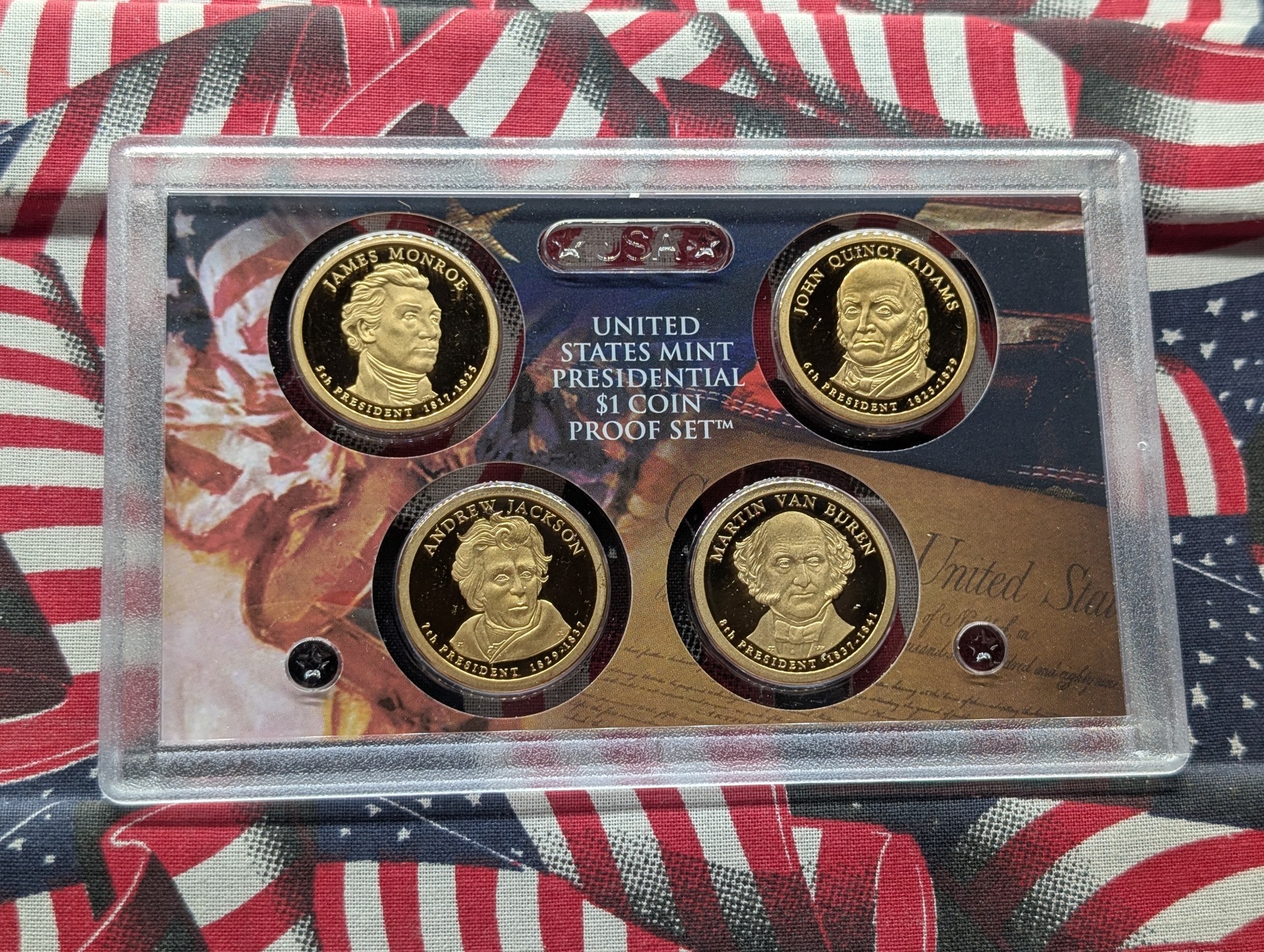 2008-S U.S. Mint Presidential $1 Coin Proof Set in OGP w/ COA - Low Mintage!