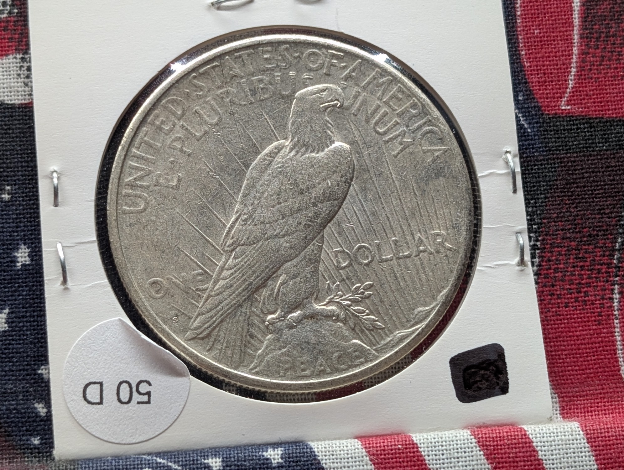 1923-S Peace Dollar, 90% Silver - Better Grade!