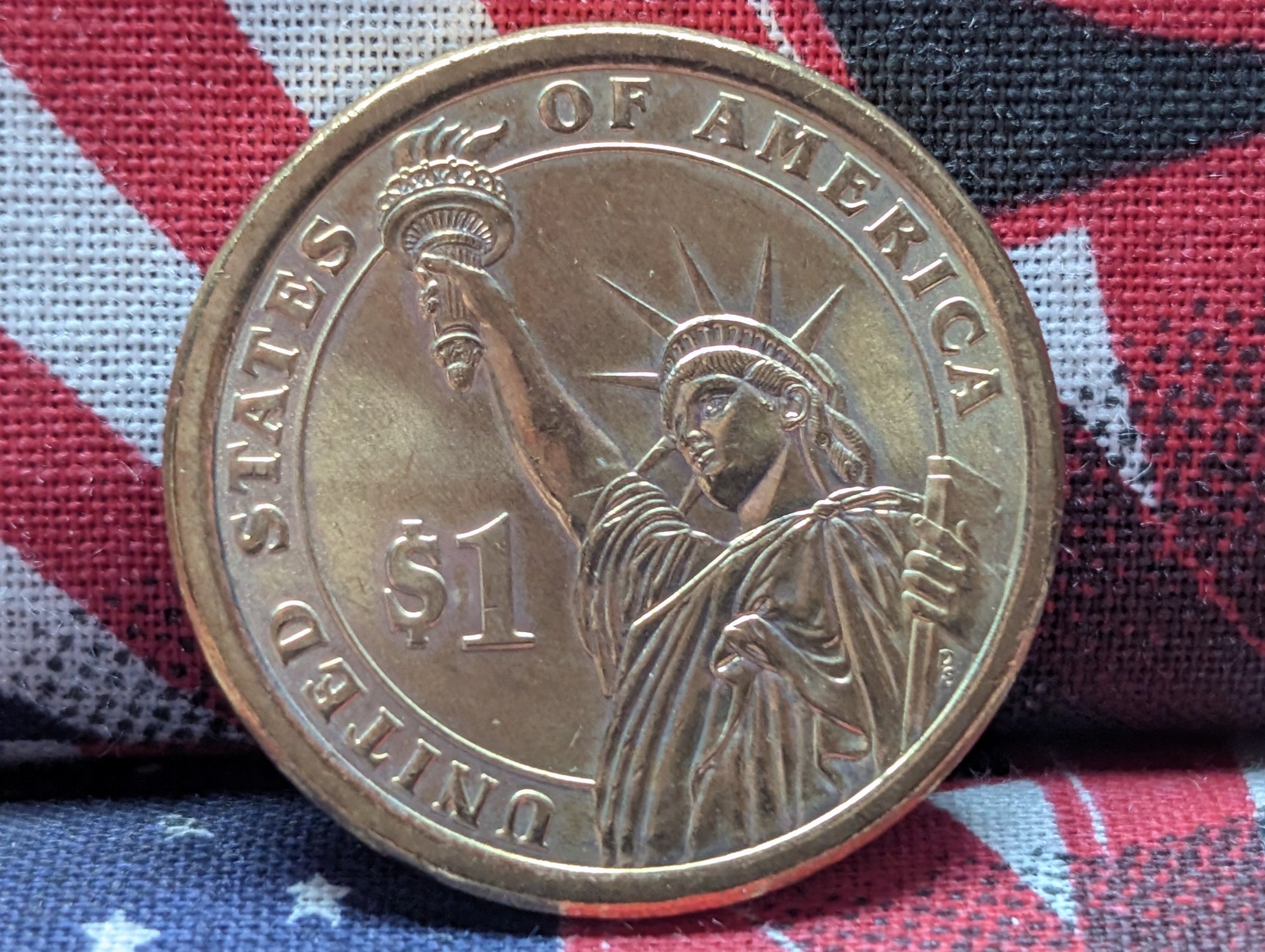 2010-D Franklin Pierce Presidential Dollar - Position B - Uncirculated bought directly from the US mint when release