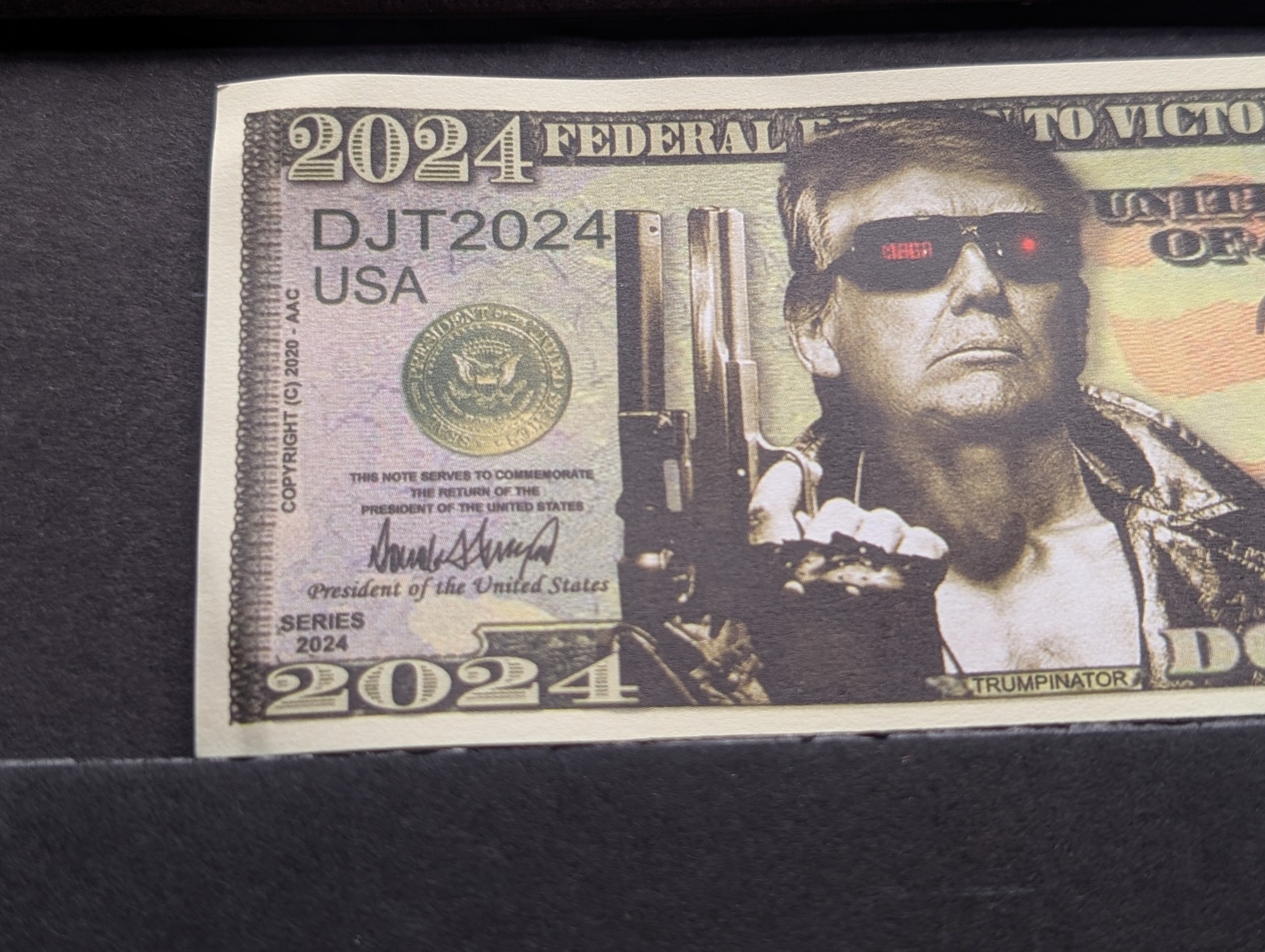 2024 Donald Trump Novelty Collectibles - Donald Trump Notes & Coins/Rounds - No Melt/Face Value