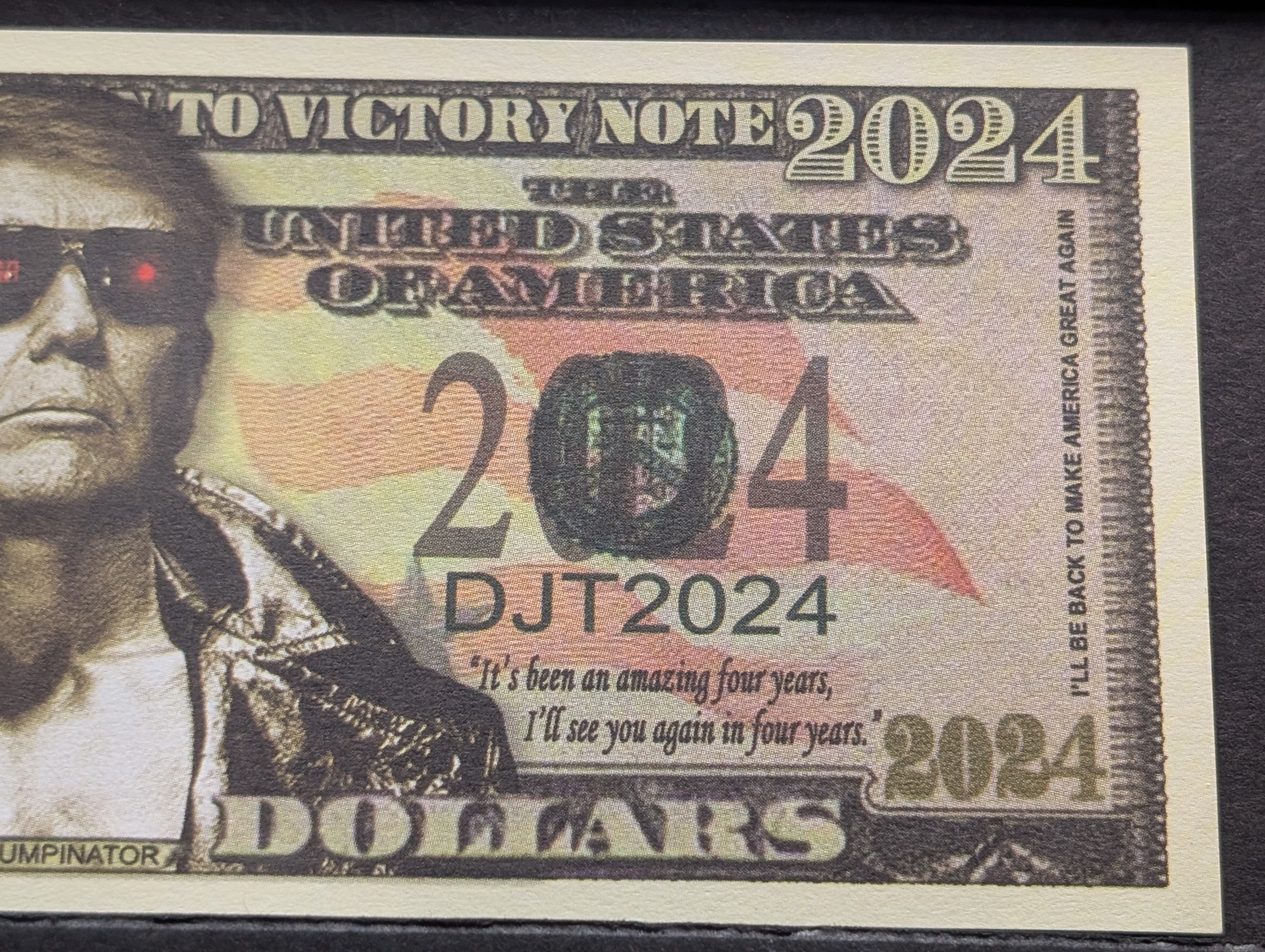 2024 Donald Trump Novelty Collectibles - Donald Trump Notes & Coins/Rounds - No Melt/Face Value