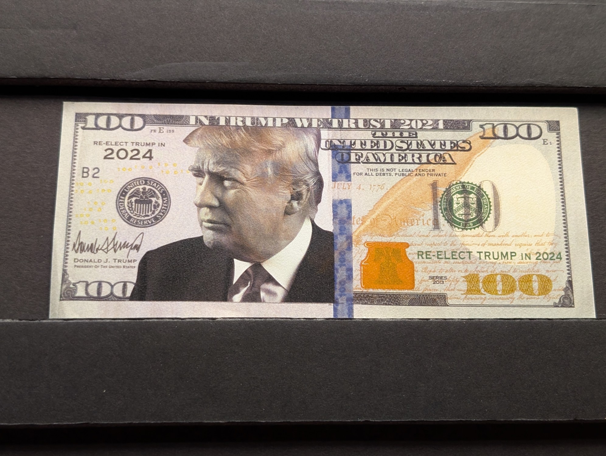 2024 Donald Trump Novelty Collectibles - Donald Trump Notes & Coins/Rounds - No Melt/Face Value