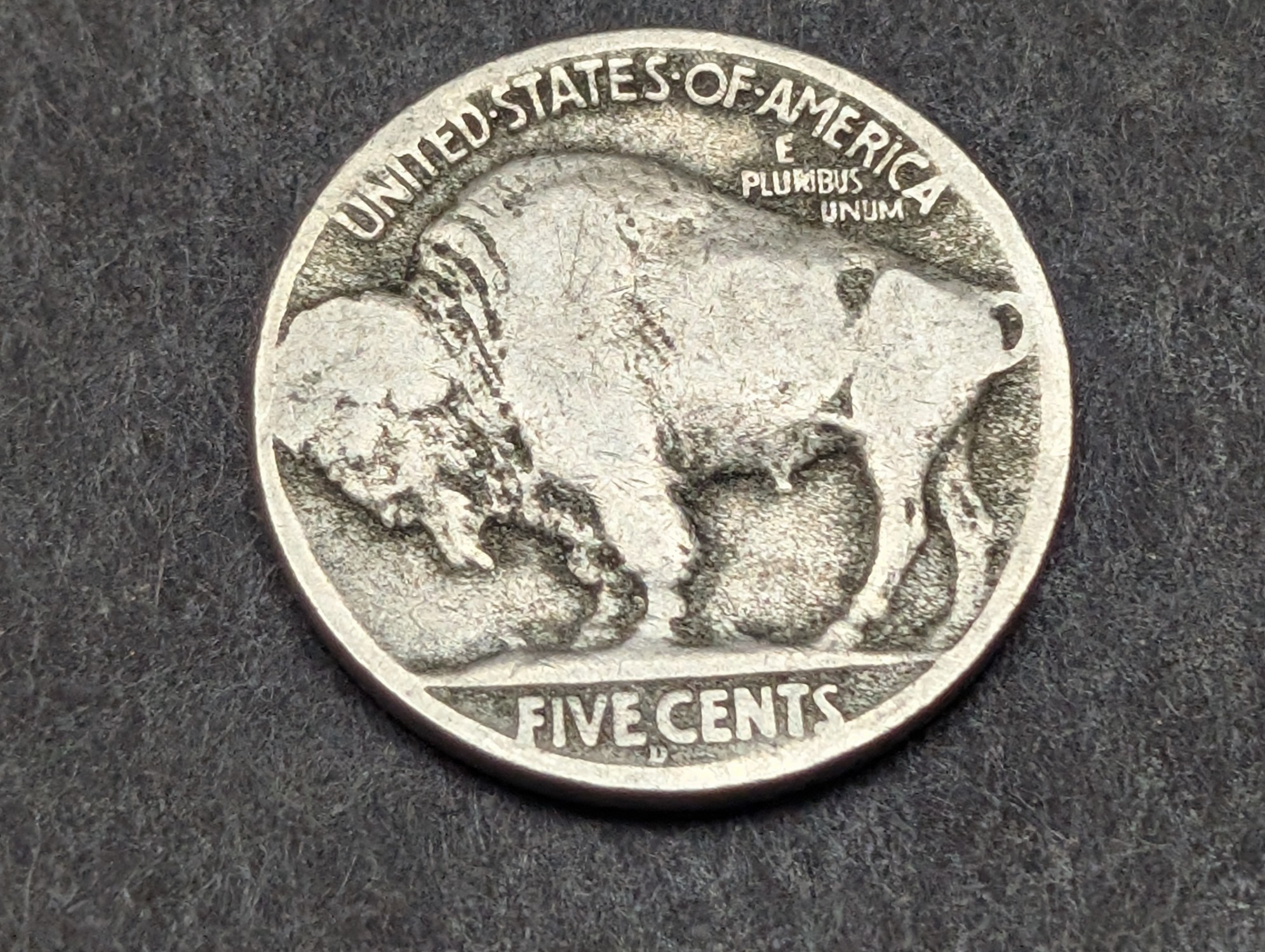 1926-D Indian Head Buffalo Nickel - Key Date
