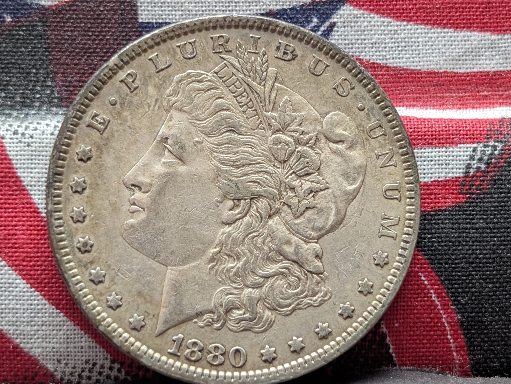 1880 Morgan Dollar - 90% Silver