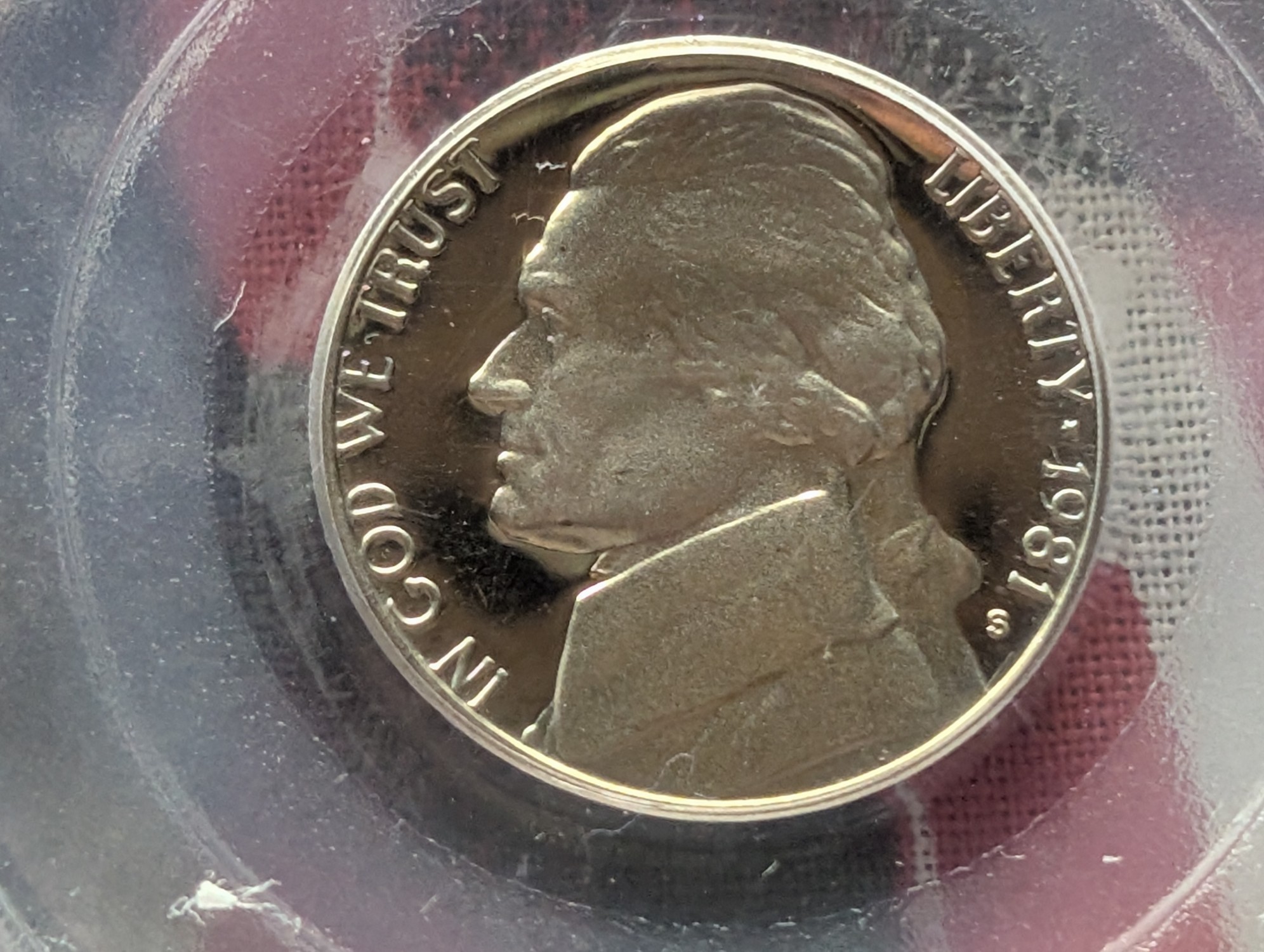 1981-S Jefferson Nickel Type 1 PCGS PR69DCAM