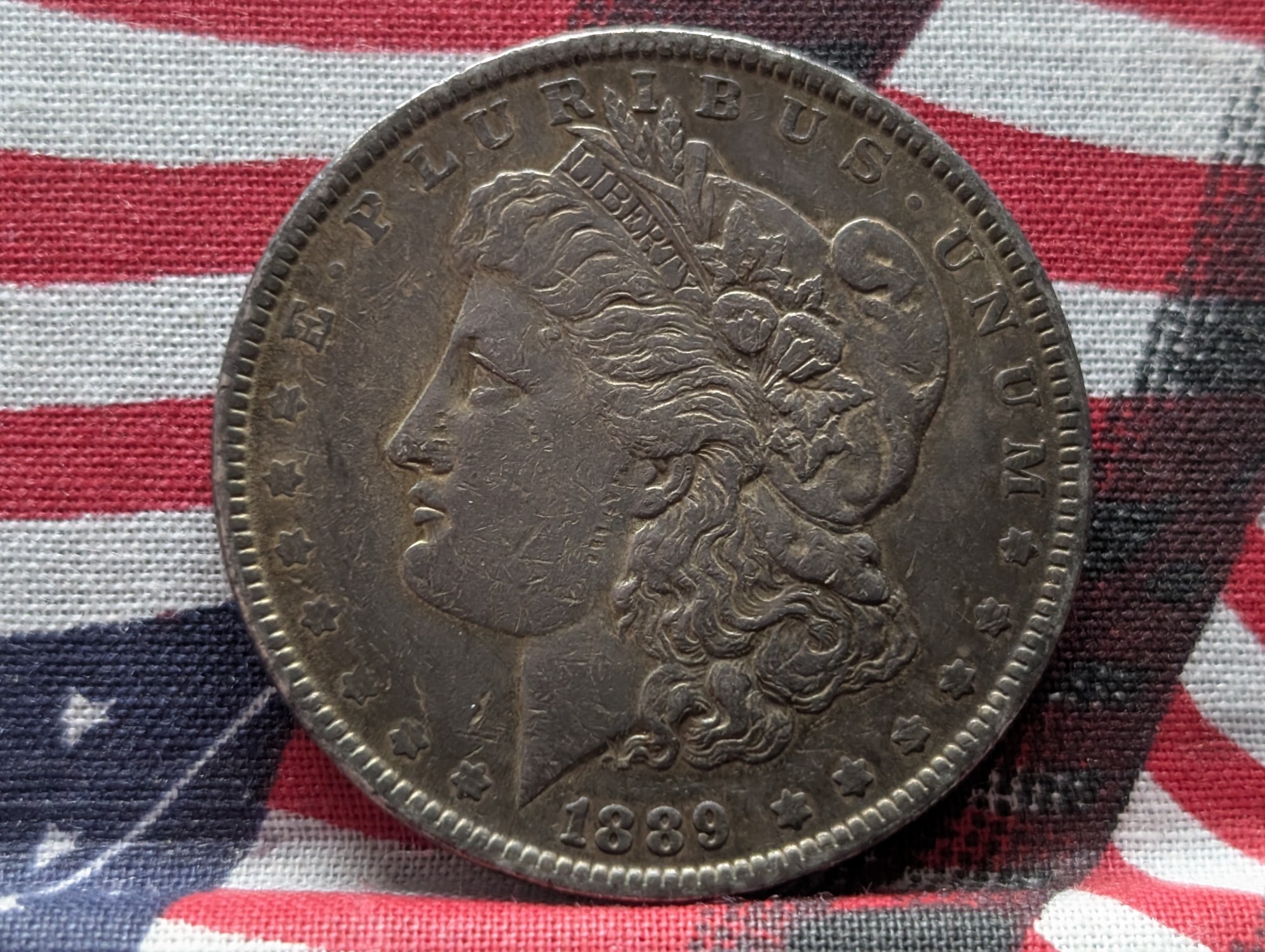 1889 Morgan Dollar - 90% Silver