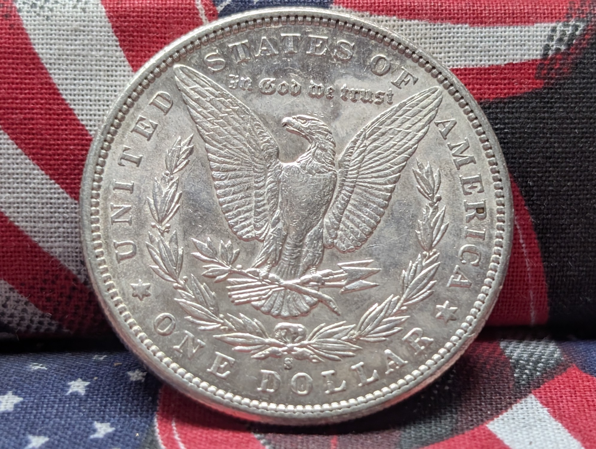 1897-S Morgan Dollar - 90% Silver