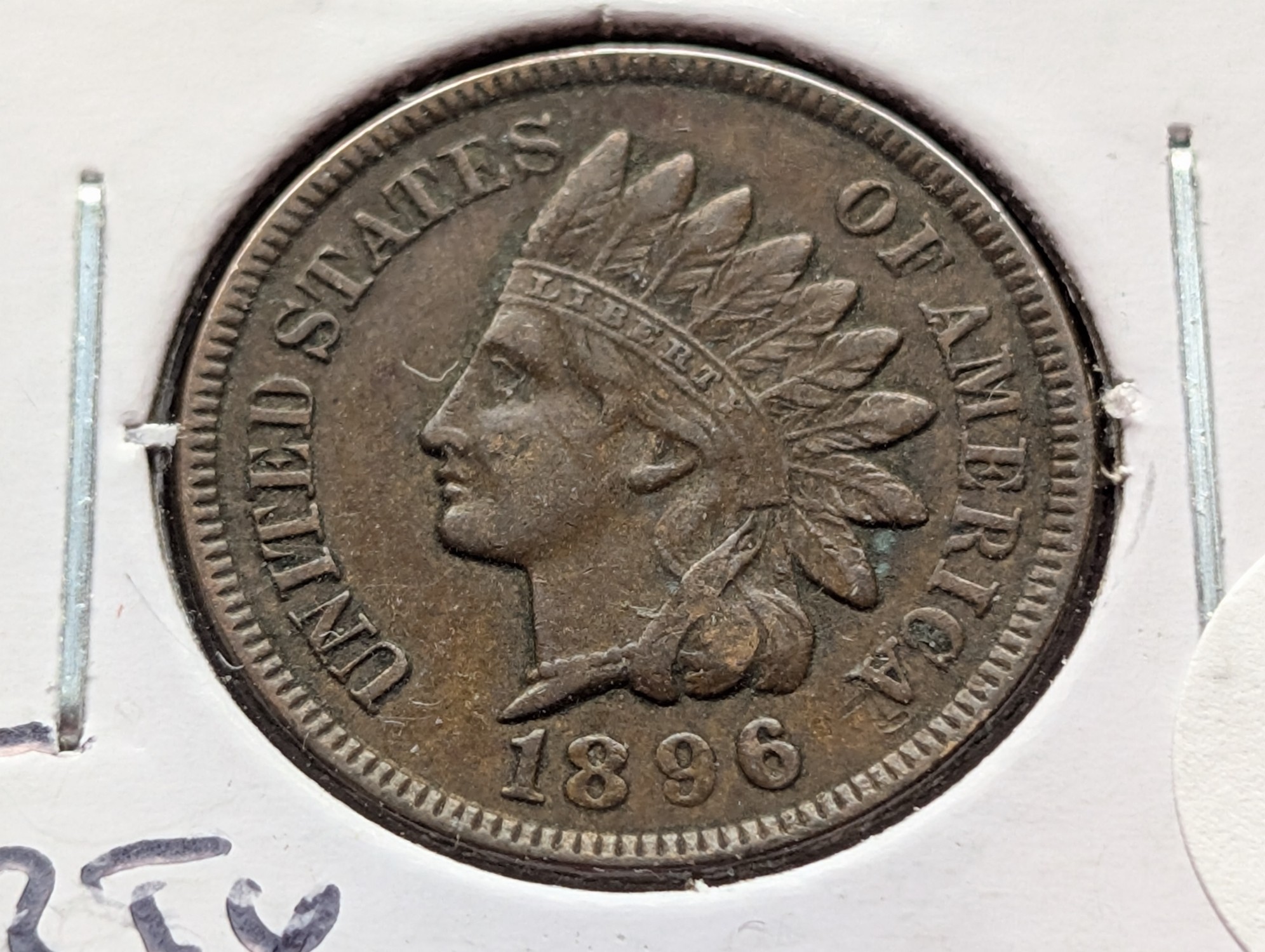 1896 Indian Head Cent - Full Liberty - High Grade Coin - MS++