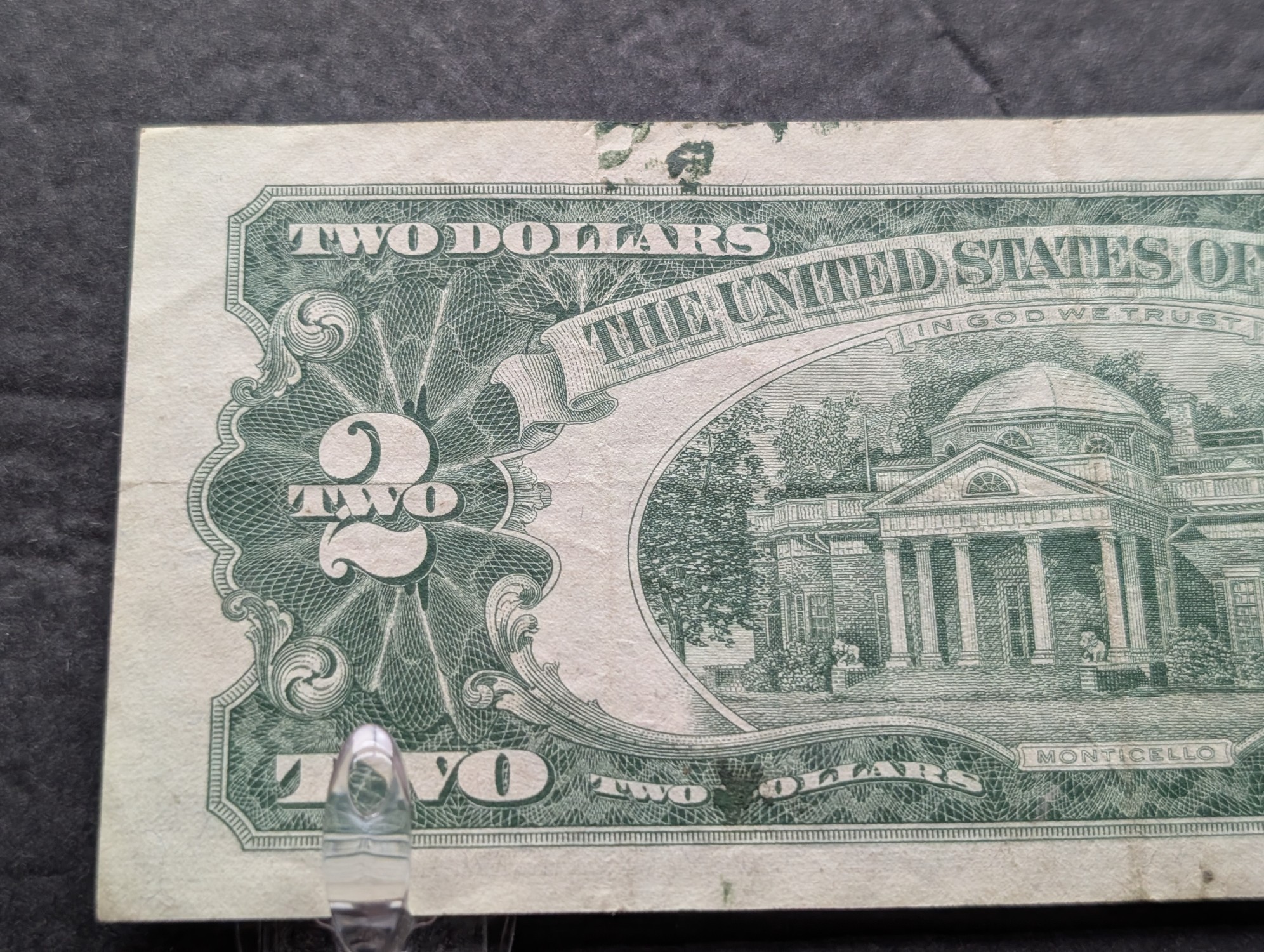 1963 A Series $2 Red Seal United States Note