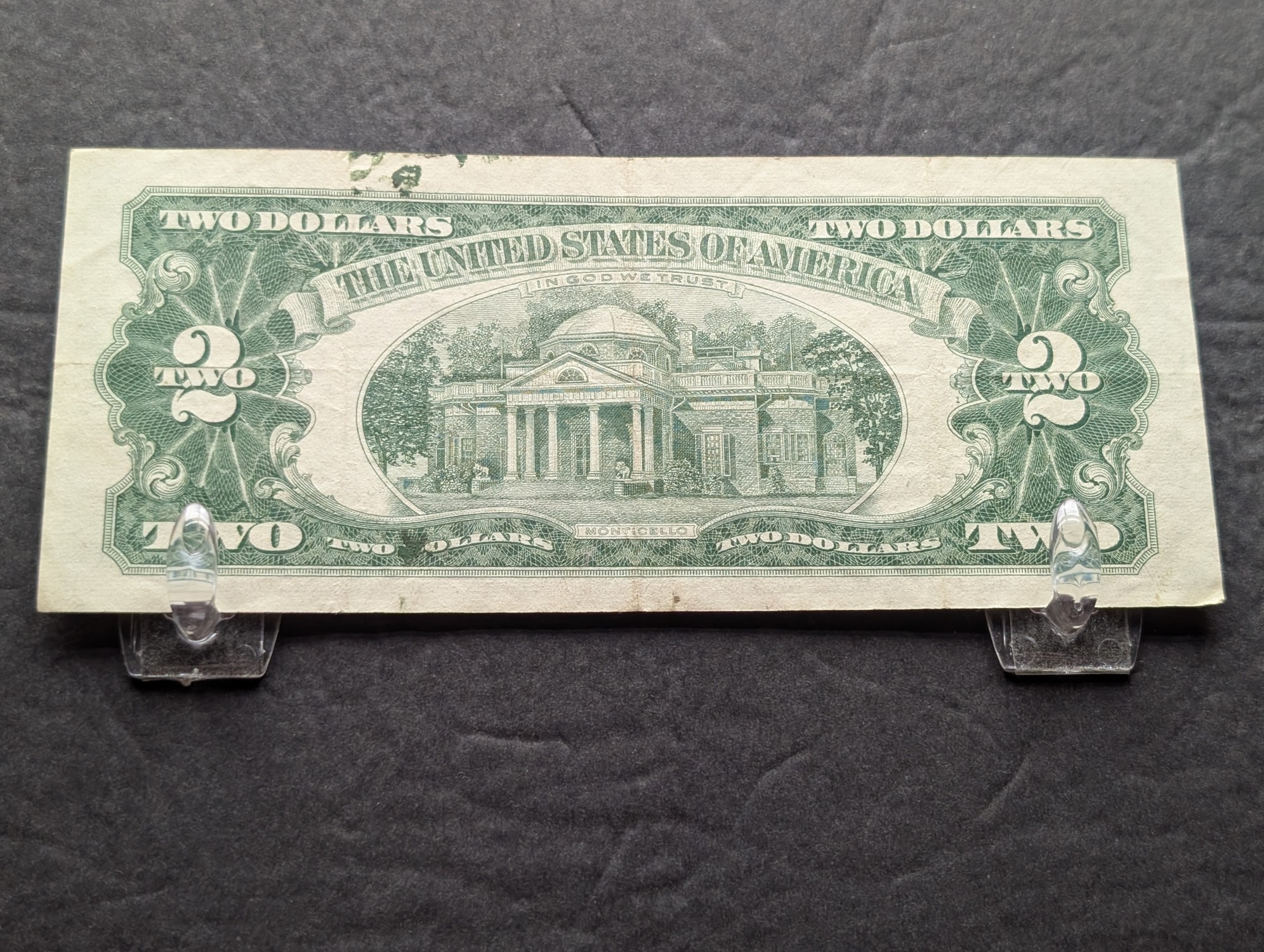 1963 A Series $2 Red Seal United States Note