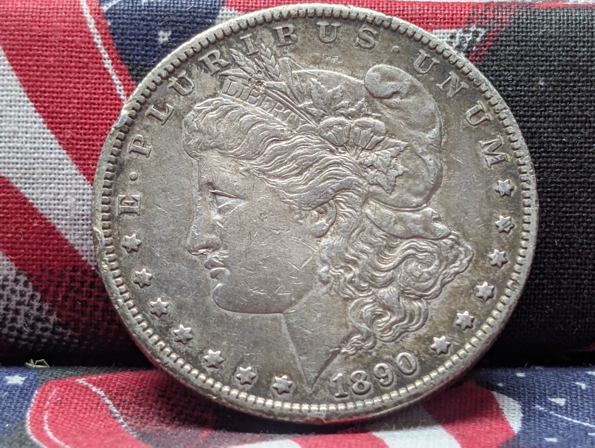 1890-S Morgan Dollar - 90% Silver