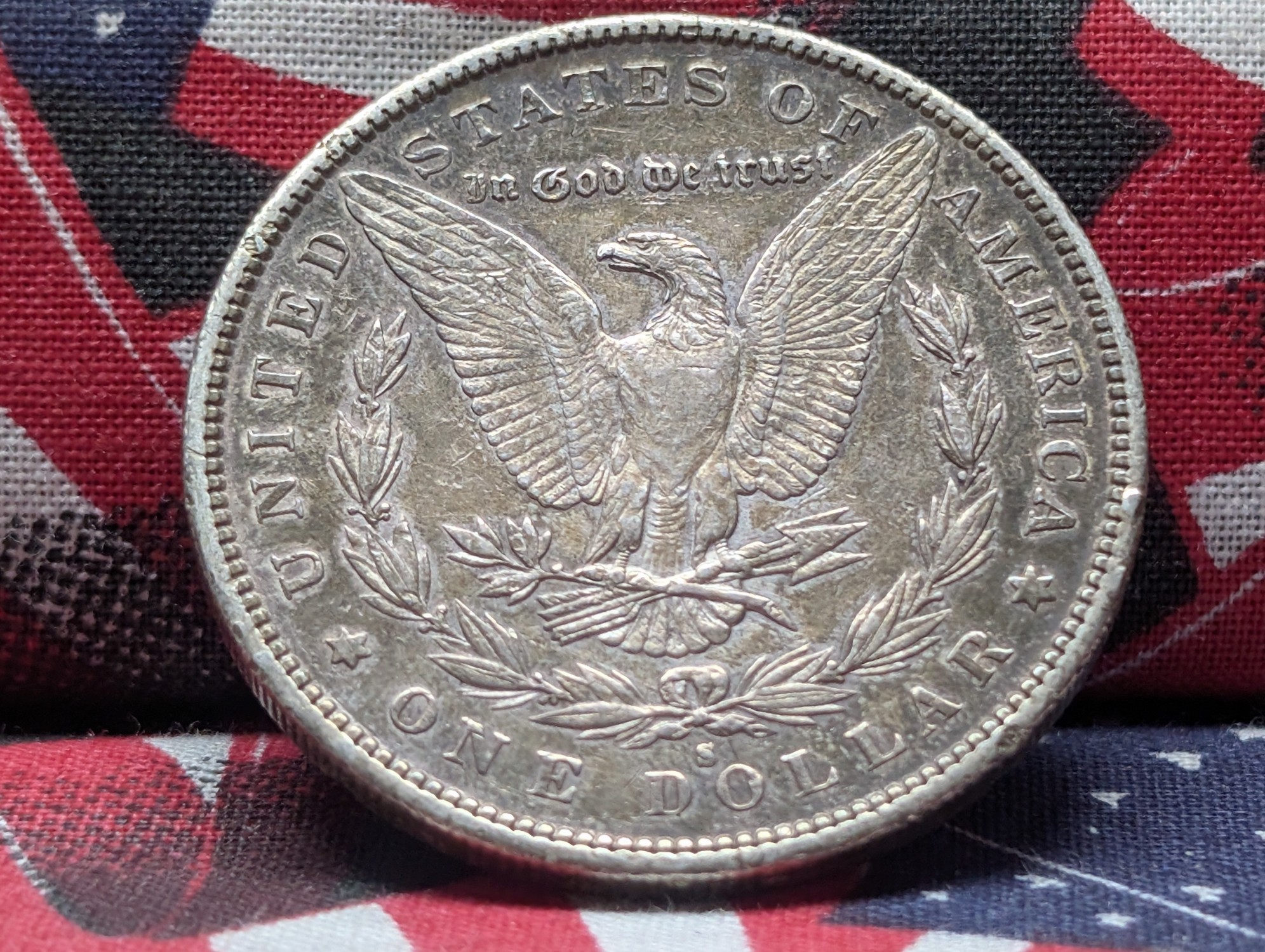1890-S Morgan Dollar - 90% Silver