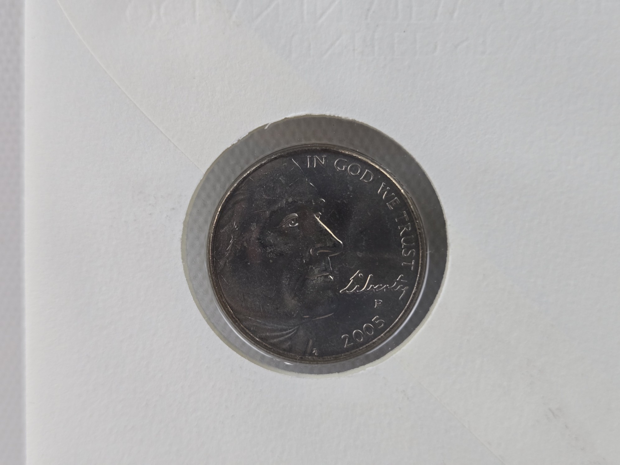 2005-P Ocean In View Jefferson Nickel With First Day Cachet
