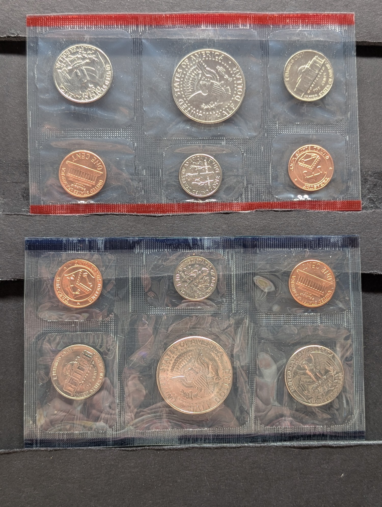 1990 P & D U.S. Mint Uncirculated Coin Set In OGP w/COA