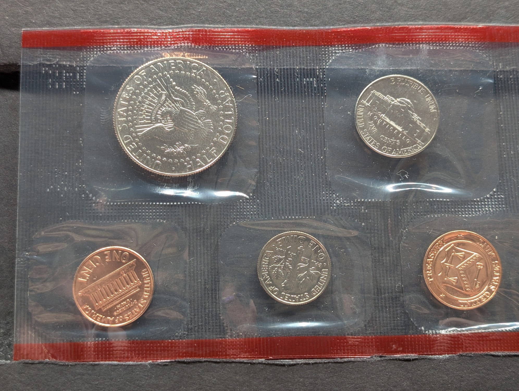 1999-D Only U.S. Mint Uncirculated Coin Set with State Quarters In OGP w/COA