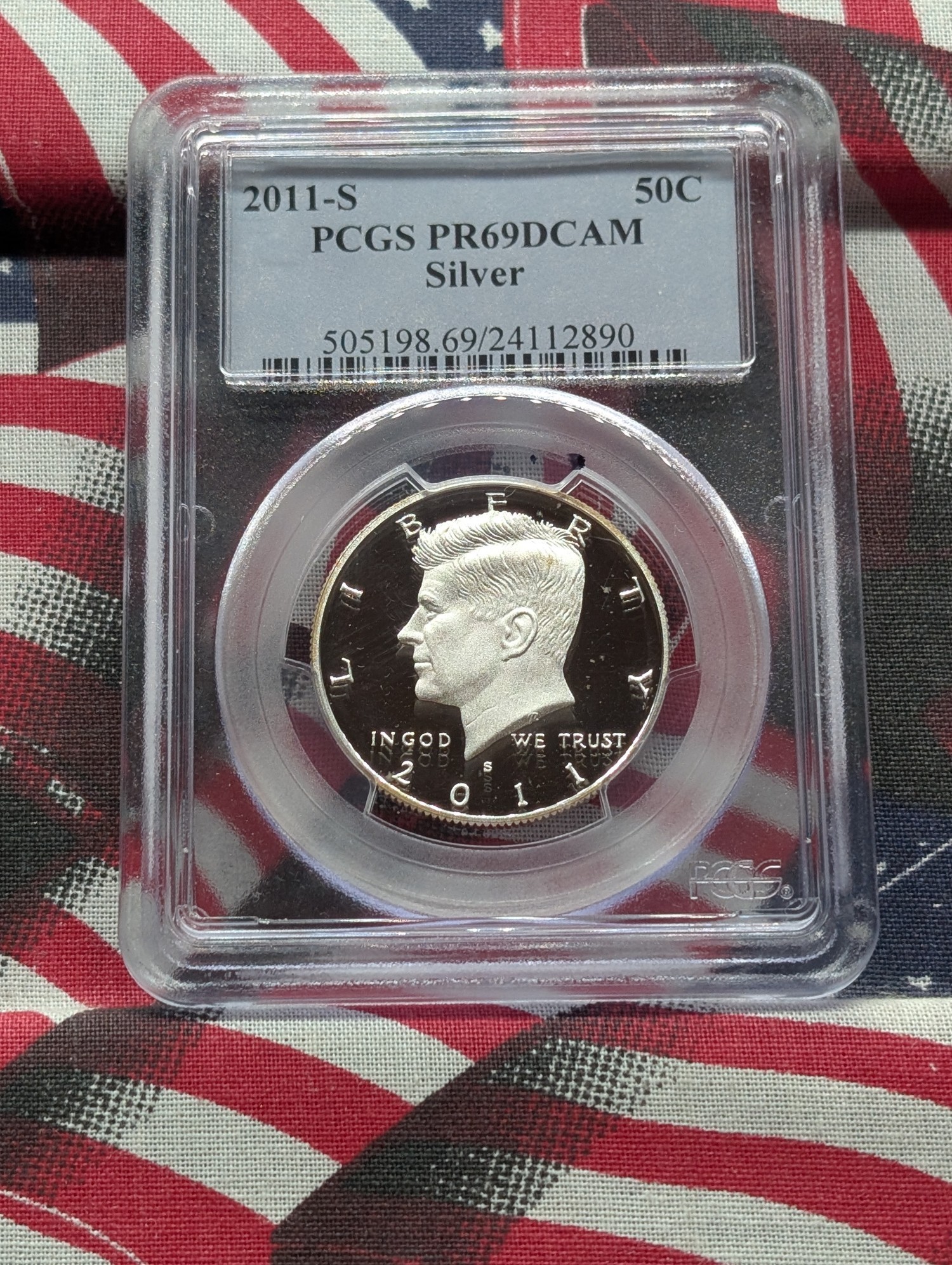 2011-S Silver Kennedy Half Dollar PCGS PR69DCAM