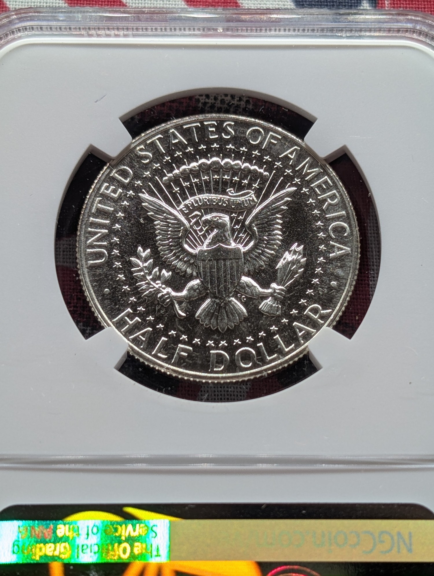 1965 SMS Kennedy 40% Silver Half Dollar NGC MS 67