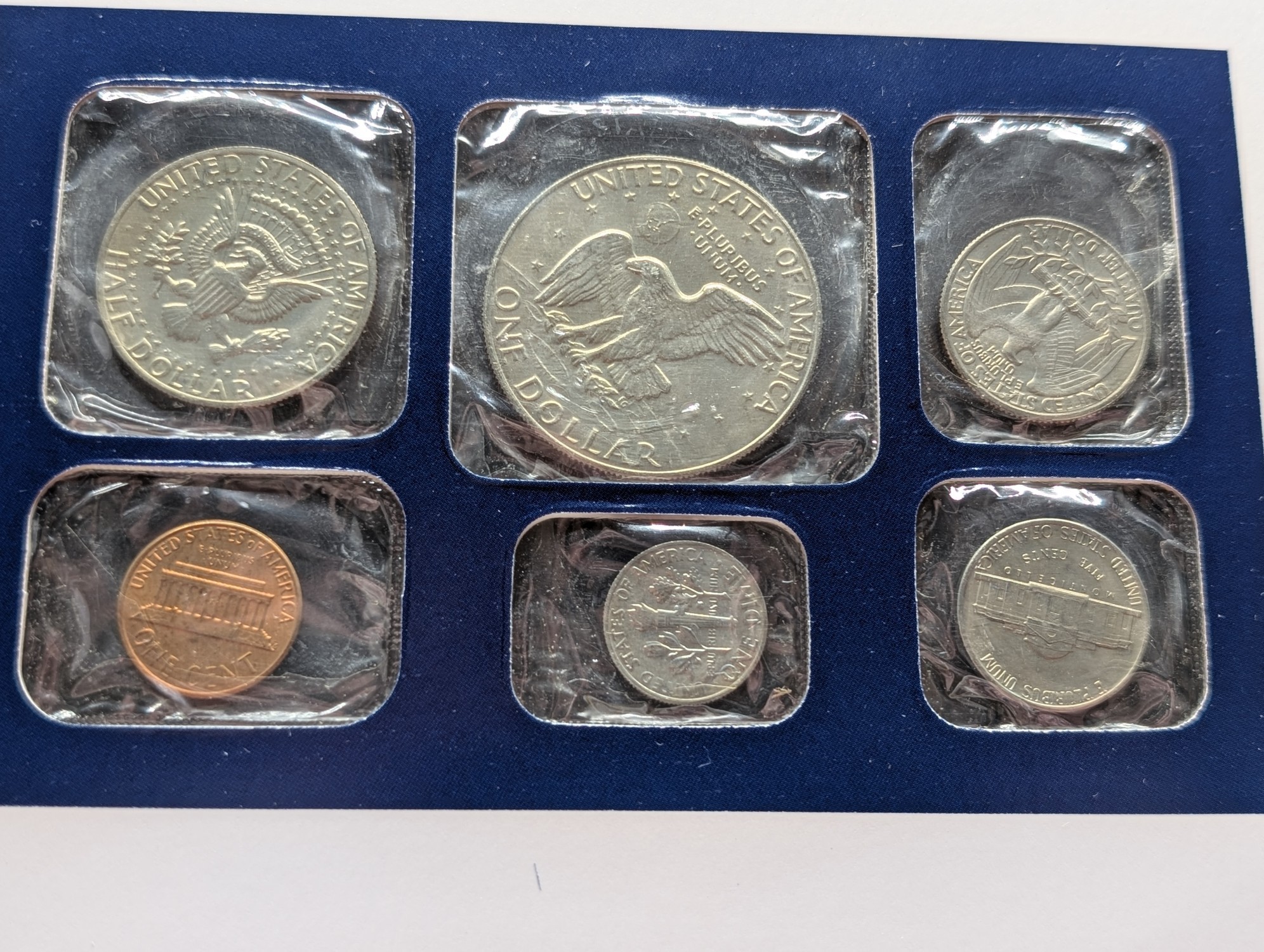 1978 P & D U.S. Uncirculated Mint Sets With Stamps