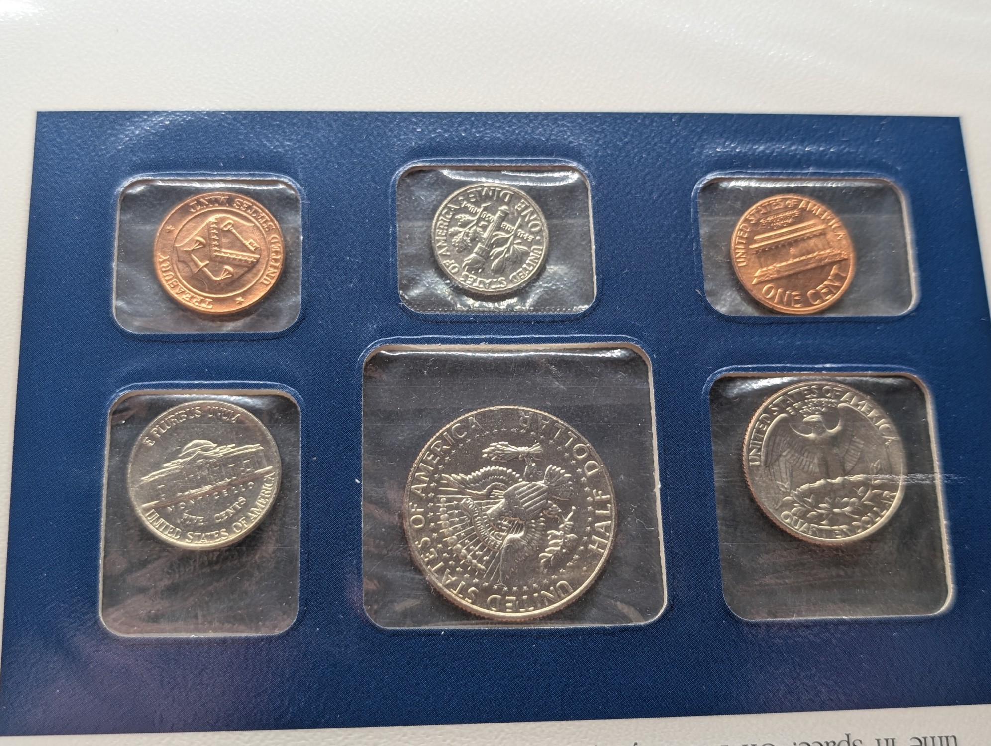 1984 P & D U.S. Uncirculated Mint Sets With Stamps