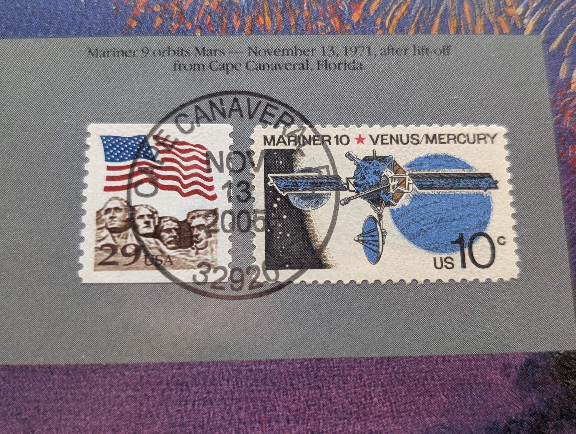 1971 P&D U.S. Uncirculated Mint Sets With Stamps - Includes "S" Mint Mark Cent