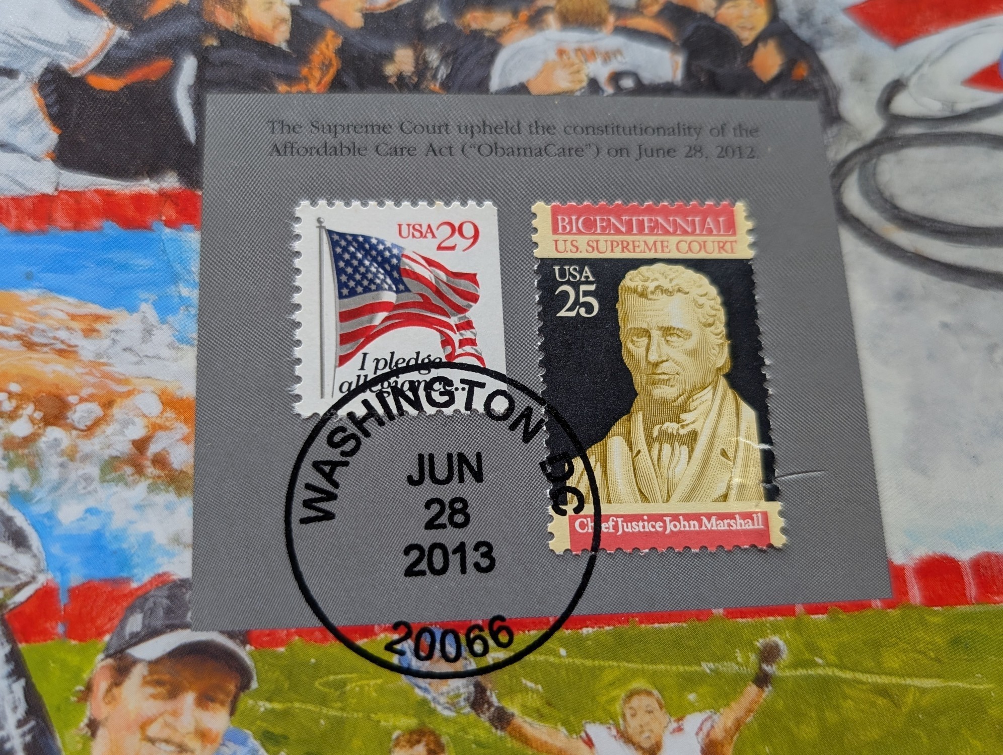 2012-P Only U.S. Mint Uncirculated Coin Set Including ATB Quarters, (4) Presidential Dollars, One Sacagawea Dollar and Stamps