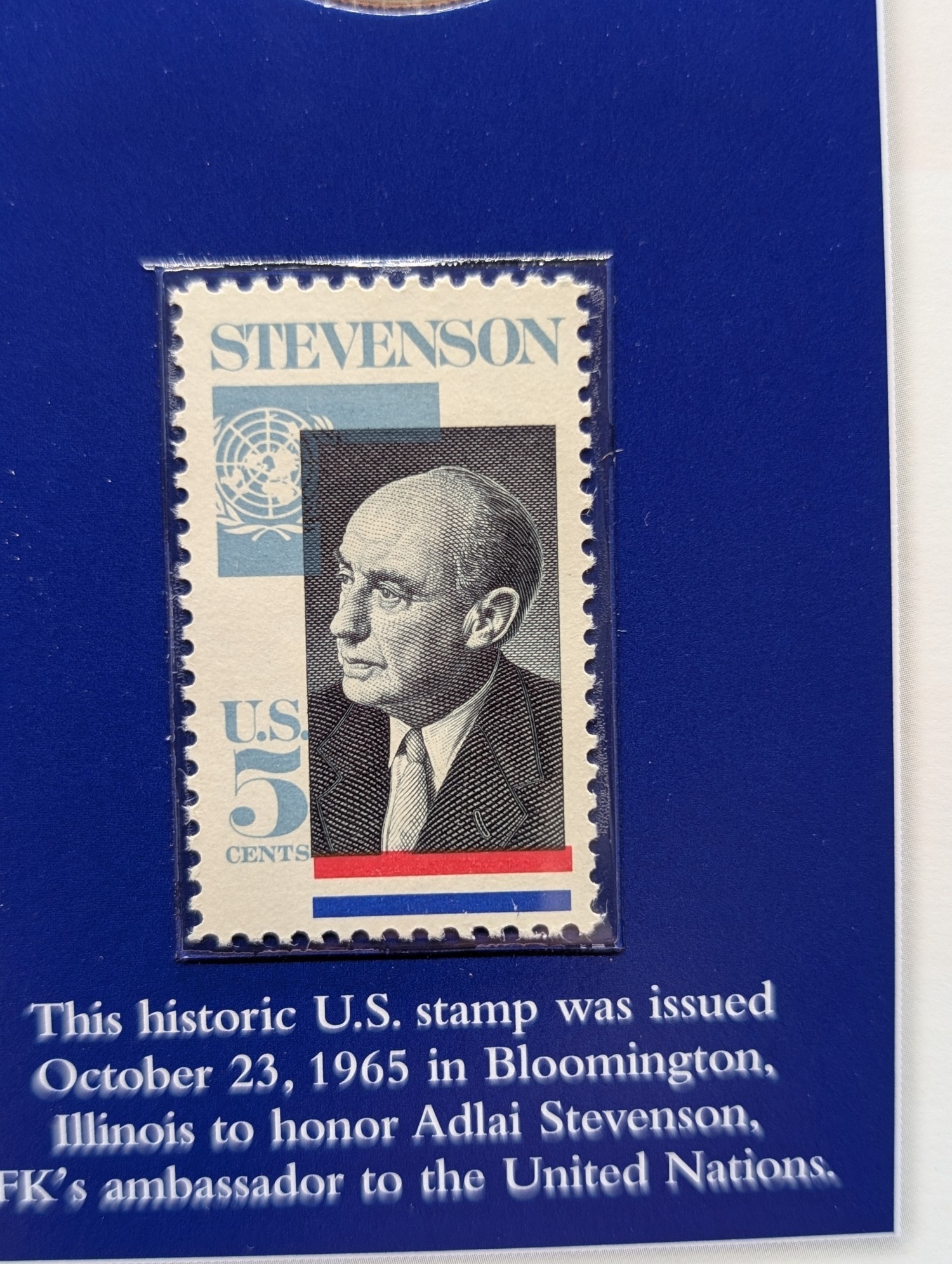 1996 P & D Kennedy Half Dollars With Stamp