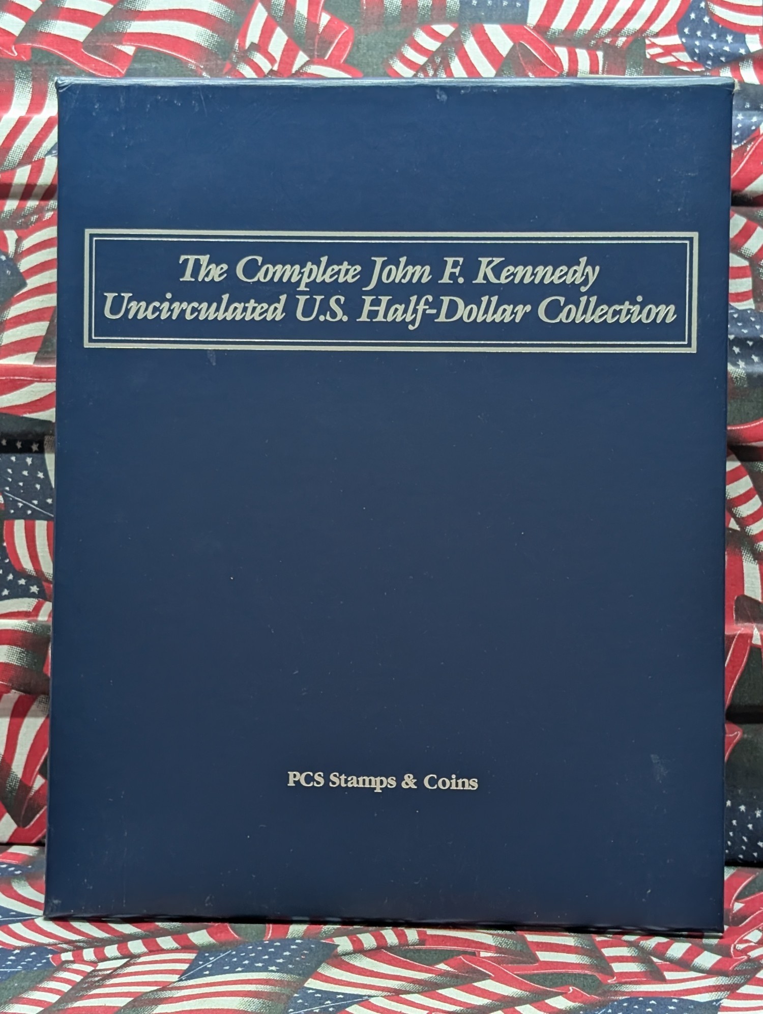 *EMPTY* John F. Kennedy Uncirculated U.S. Half Dollar Collection Binder - No Coins!!