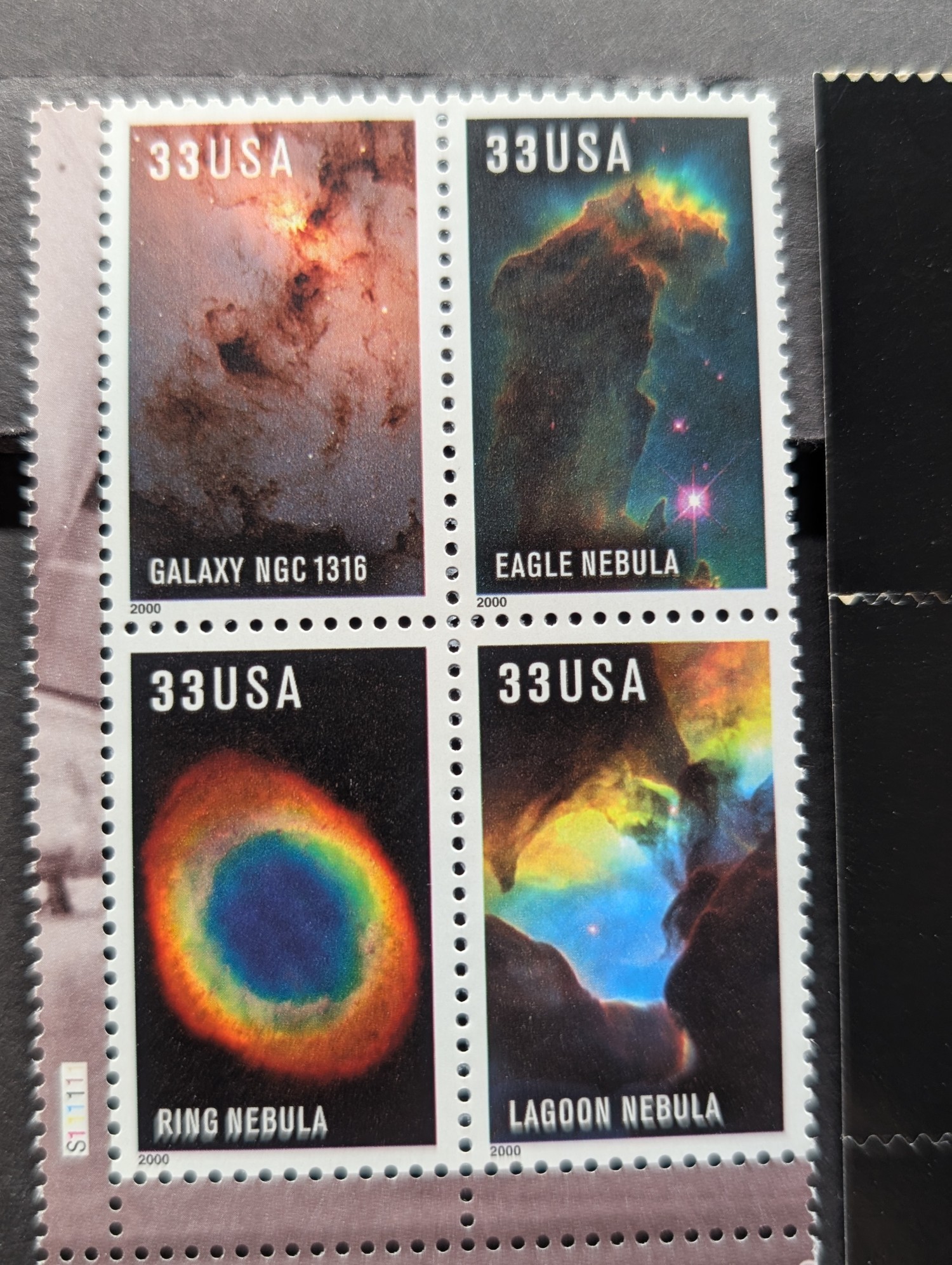 Five Assorted Four Block Stamps, All Mint, Original Gum, Never Hinged