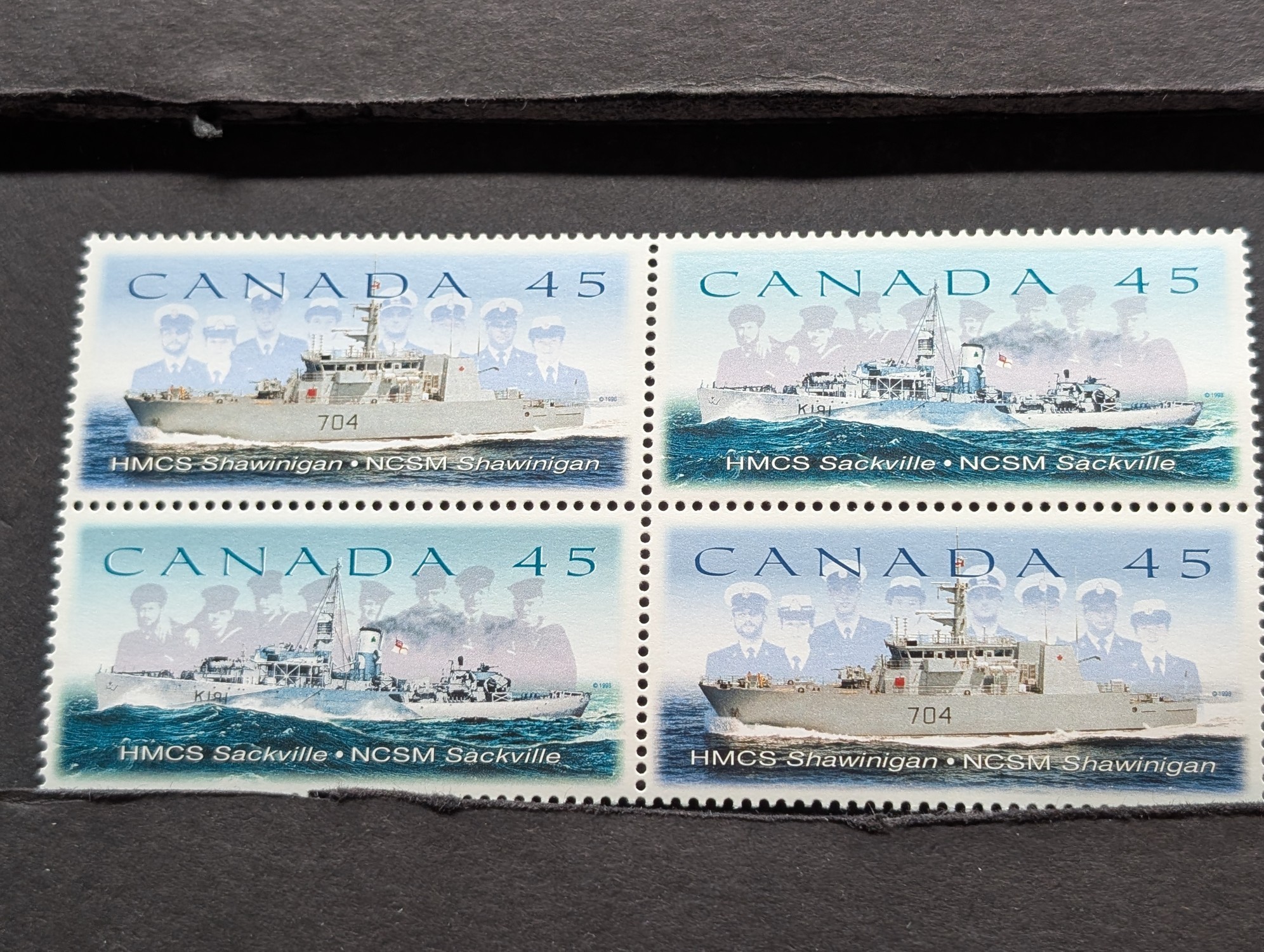 Fourteen Assorted Canada Stamps, All Mint, Original Gum, Never Hinged