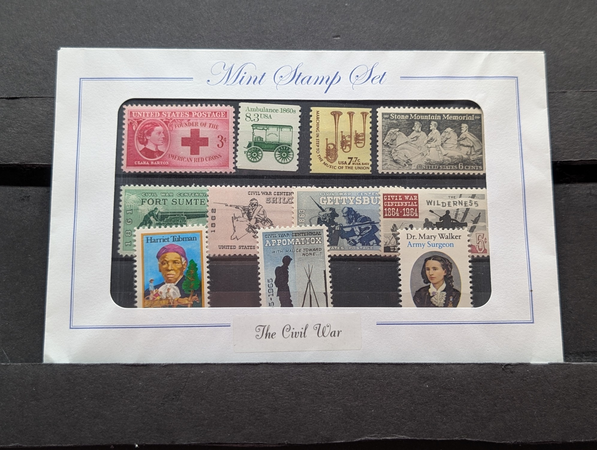 1960's U.S. Mint Stamp Set, Mint, Original Gum, Never Hinged