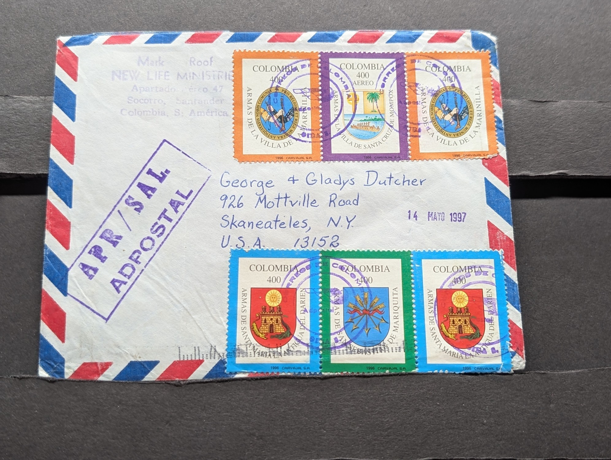 1997 Colombia Cover