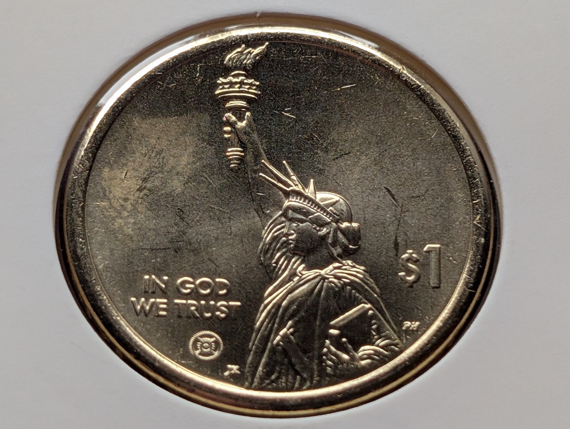 2024-D Uncirculated American Innovation Dollar with Steel Plow Reverse, Illinois (IL)