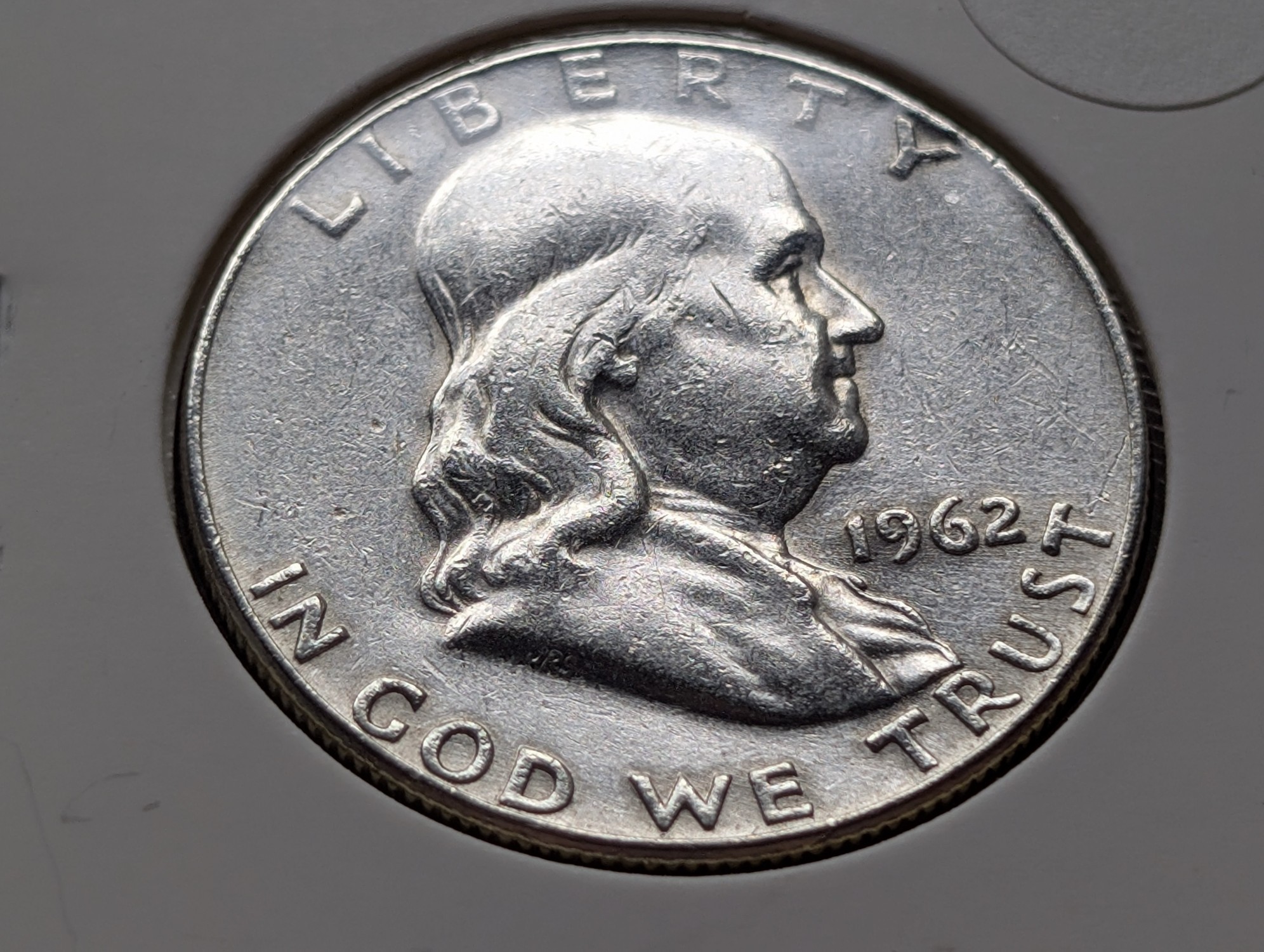 1962-D Franklin 90% Silver Half Dollar