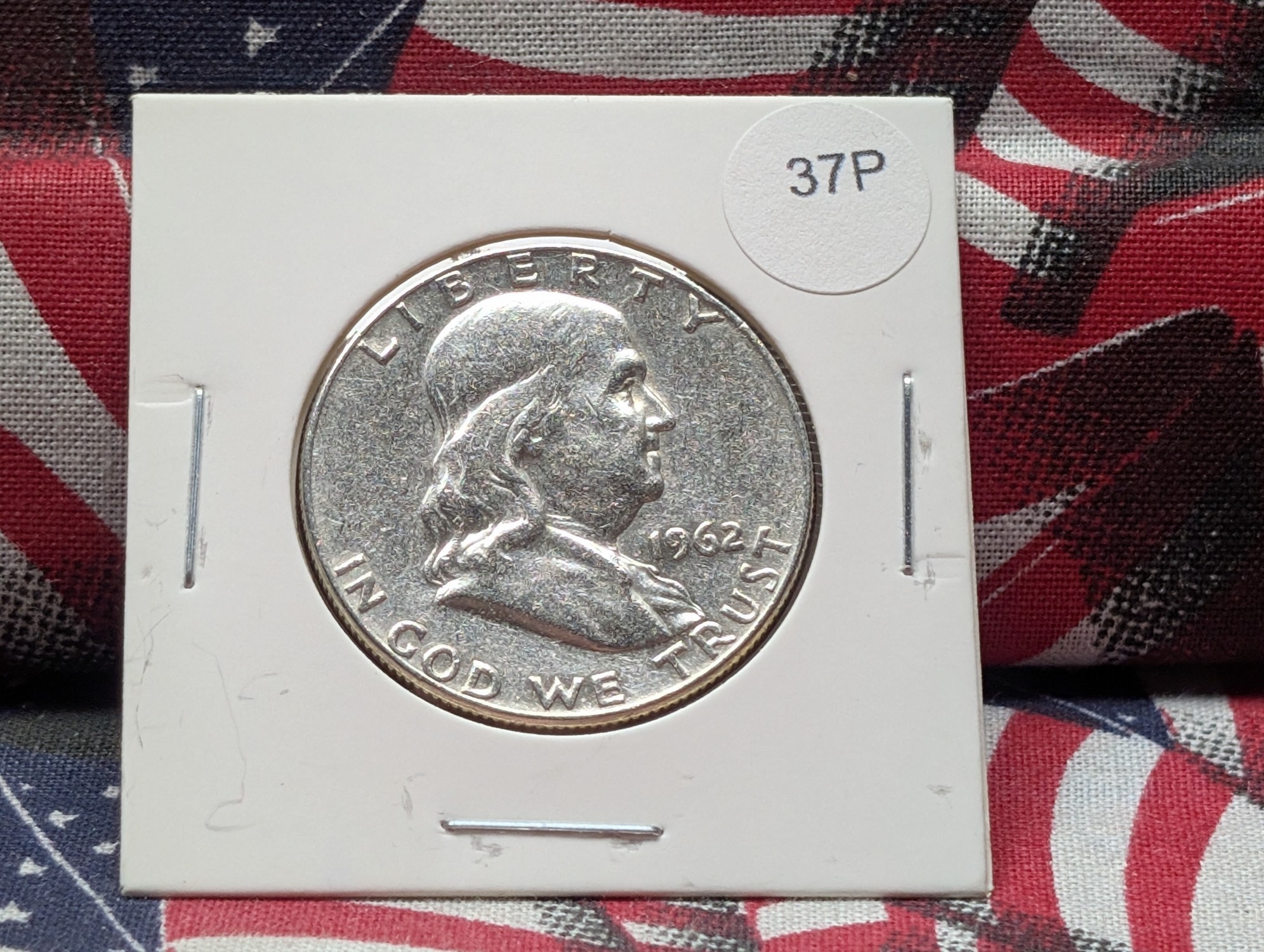 1962-D Franklin 90% Silver Half Dollar
