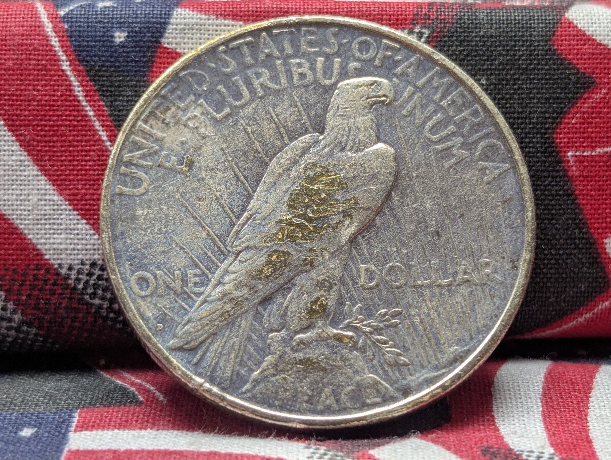 1922-D Peace 90% Silver Dollar