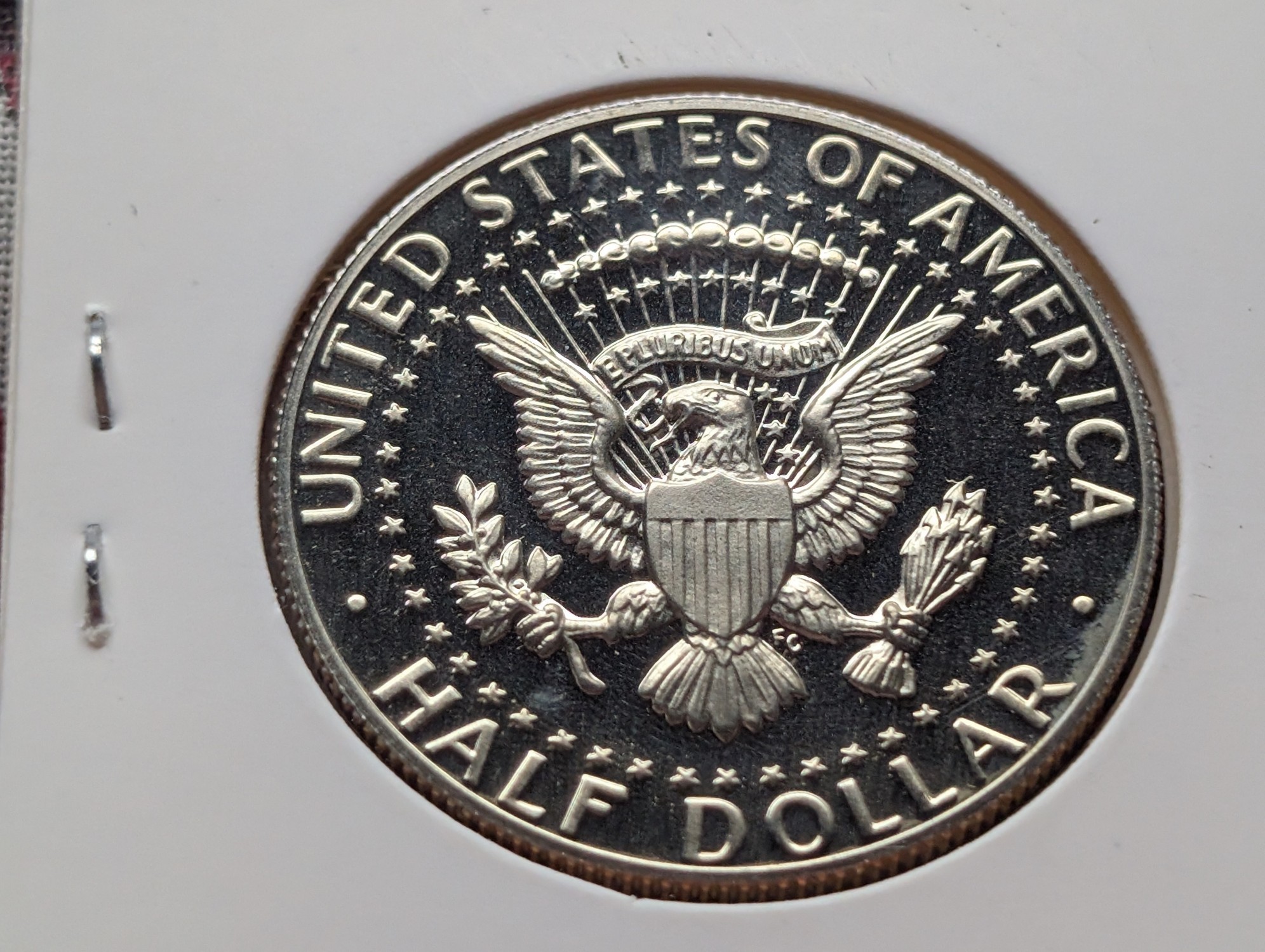 1986-S Proof Kennedy Half Dollar