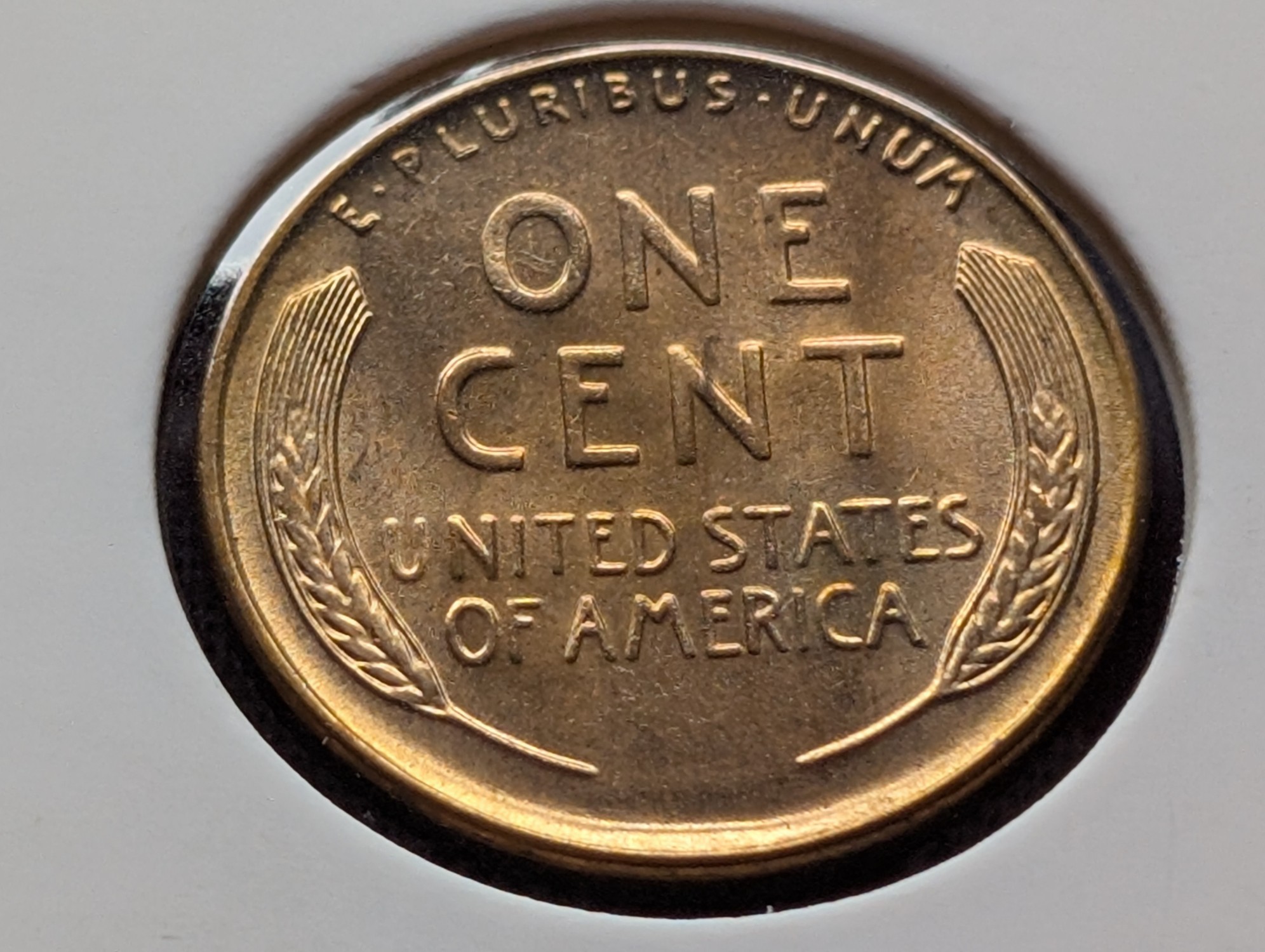 1938-S Lincoln Wheat Cent, Red