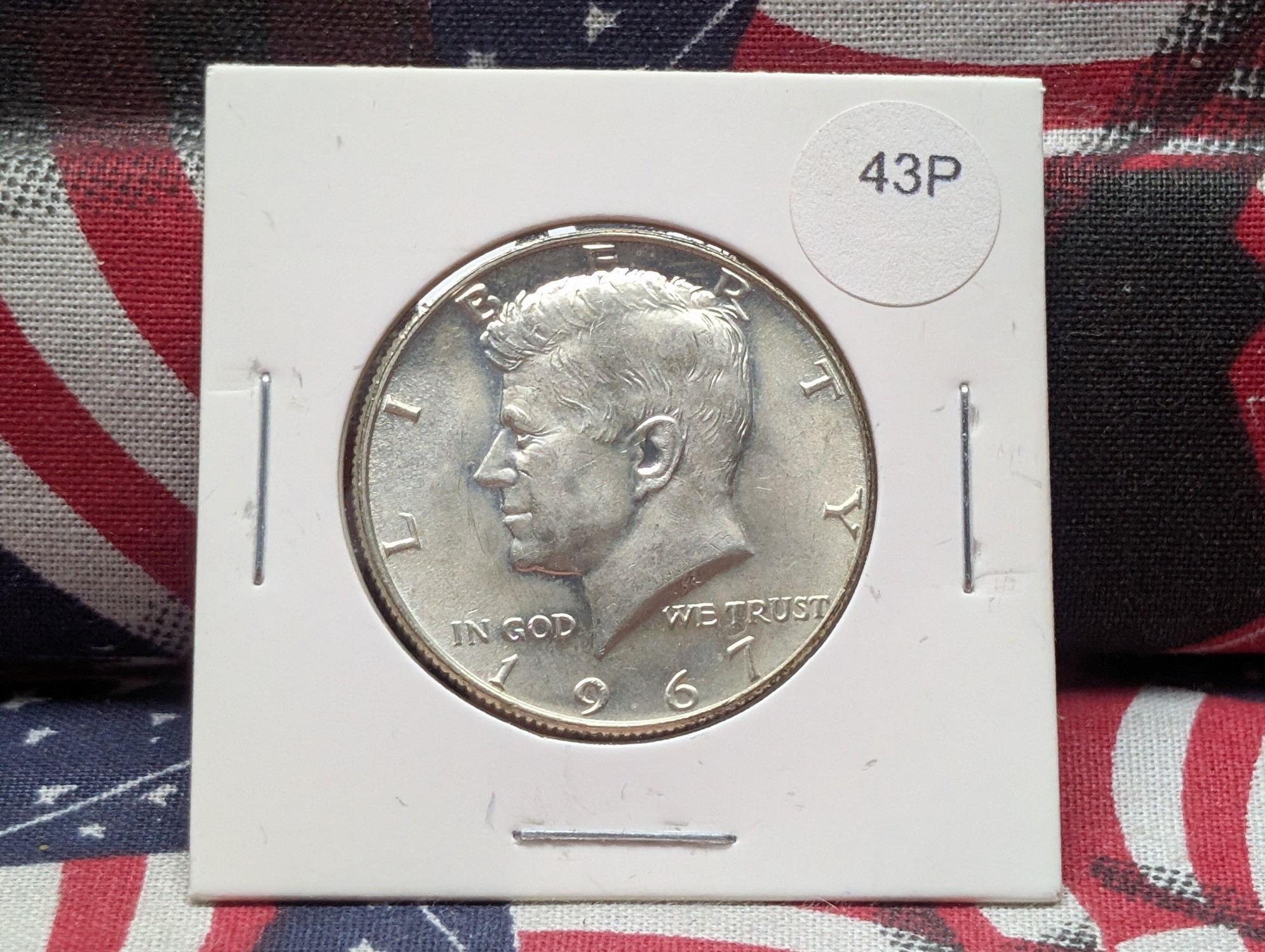 1967 40% Silver Kennedy Half Dollar